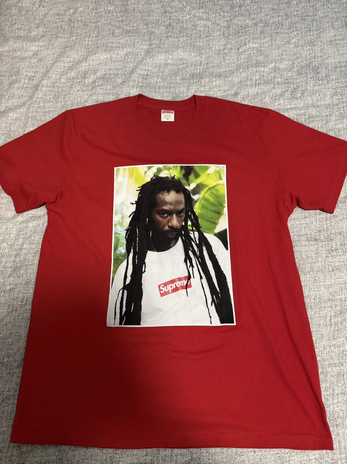 Supreme Supreme buju banton tee T-shirt red Size US M / EU 48-50 / 2 - 1 Thumbnail