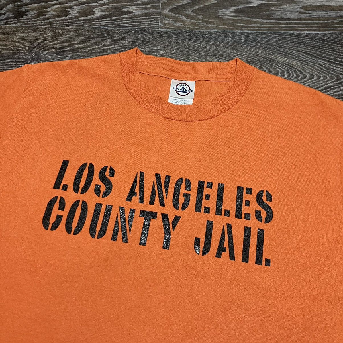 Other Vintage 2000s Los Angeles County Jail Graphic Print T-shirt Size US S / EU 44-46 / 1 - 2 Thumbnail
