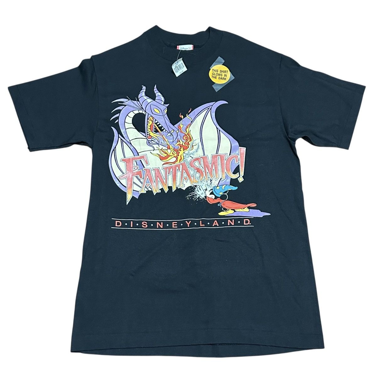Disney Vintage 1990s Disneyland Fantasmic Fantasia T-Shirt Mickey Size US M / EU 48-50 / 2 - 1 Thumbnail