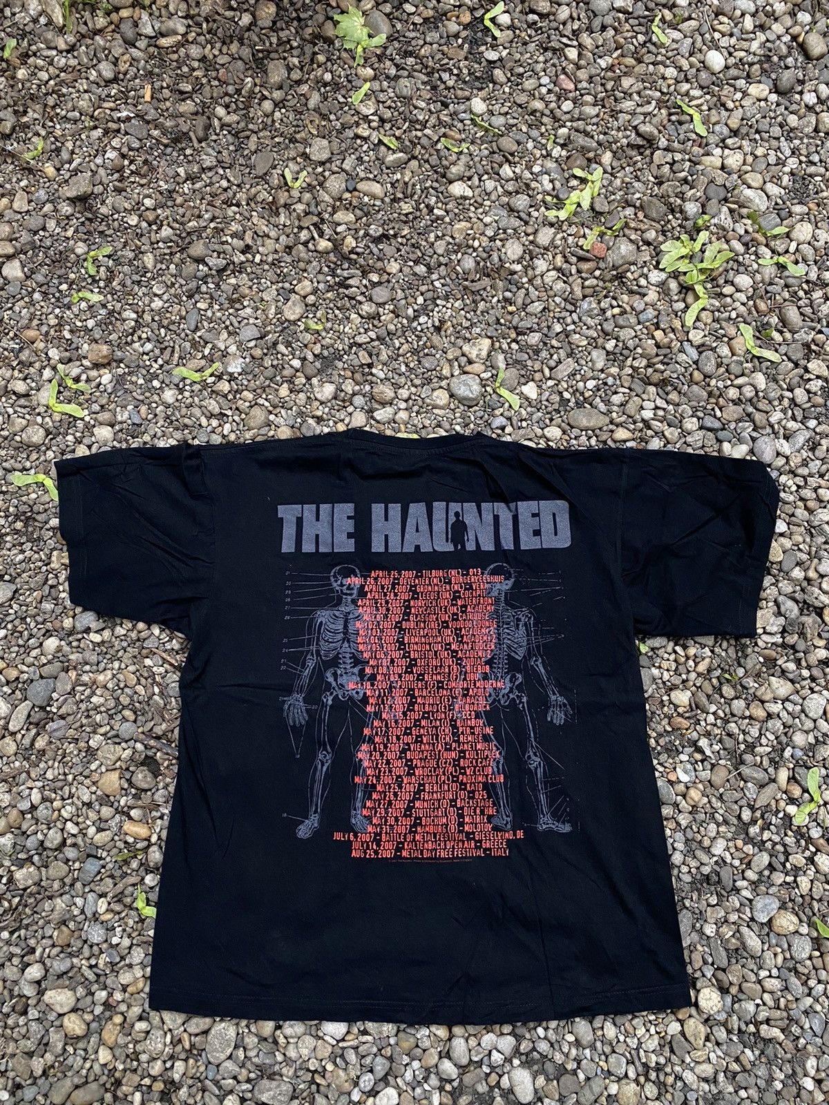 Band Tees × Vintage The Haunted 2007 Tour Death Metal Rock T-Shirt Size US L / EU 52-54 / 3 - 2 Thumbnail