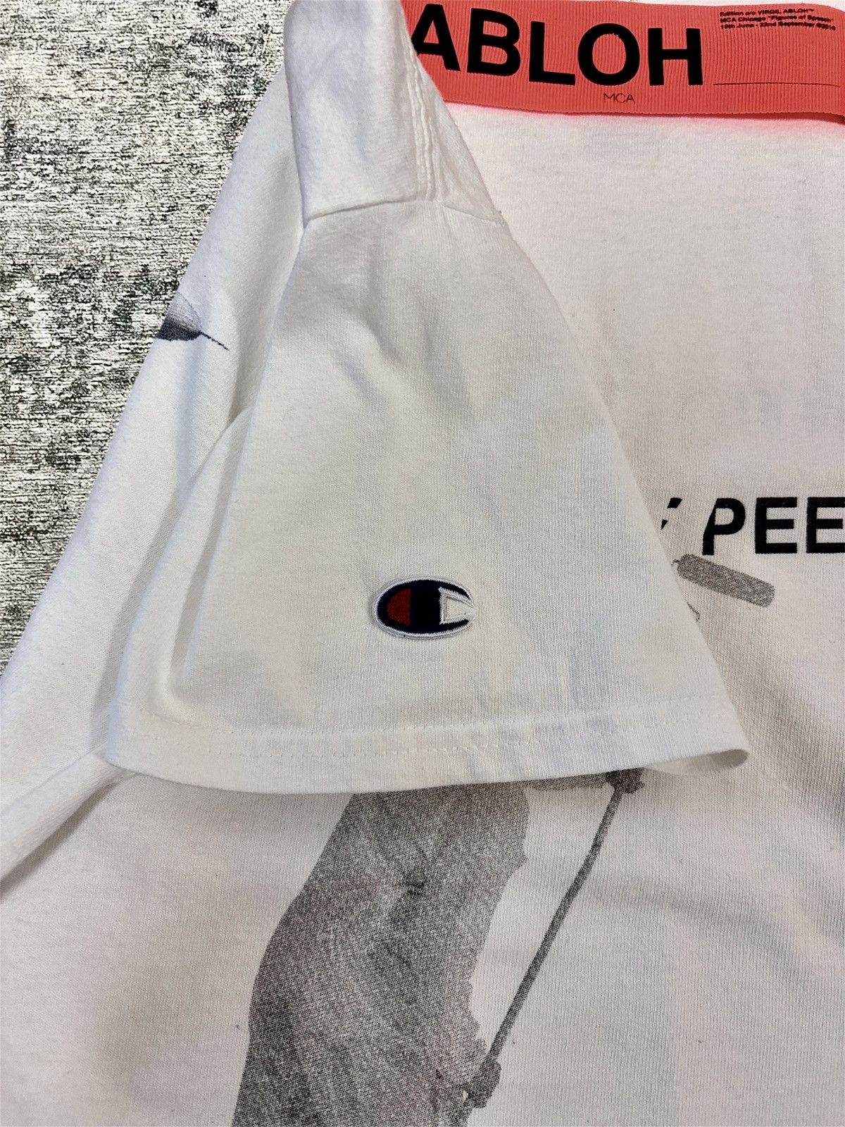 Champion × Off-White Off-White x Champion “Figure of Speech” T-shirt Size US S / EU 44-46 / 1 - 6 Thumbnail