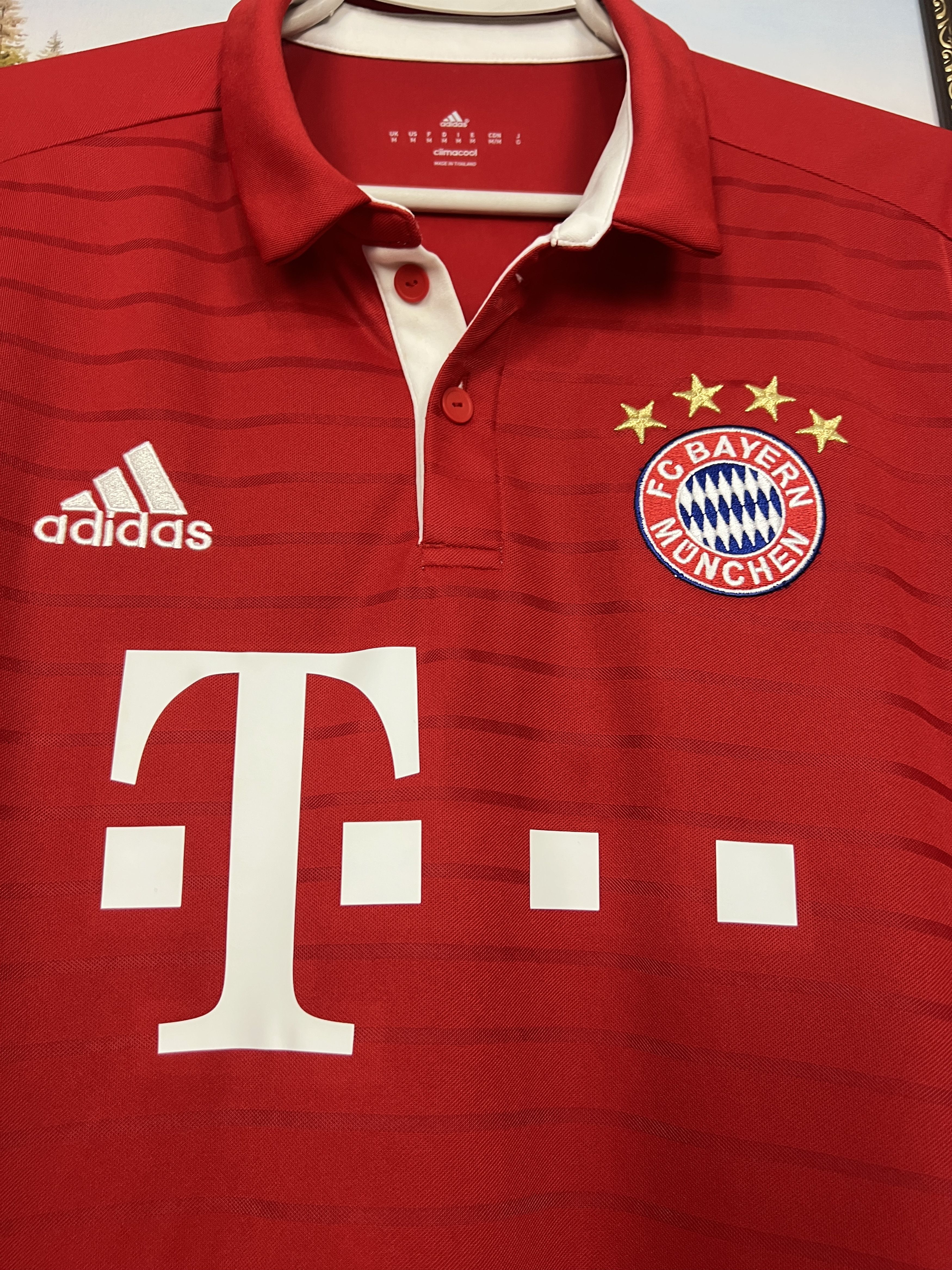 Adidas Bayern Munich Home football shirt 2016 Soccer Adidas Size US M / EU 48-50 / 2 - 3 Thumbnail