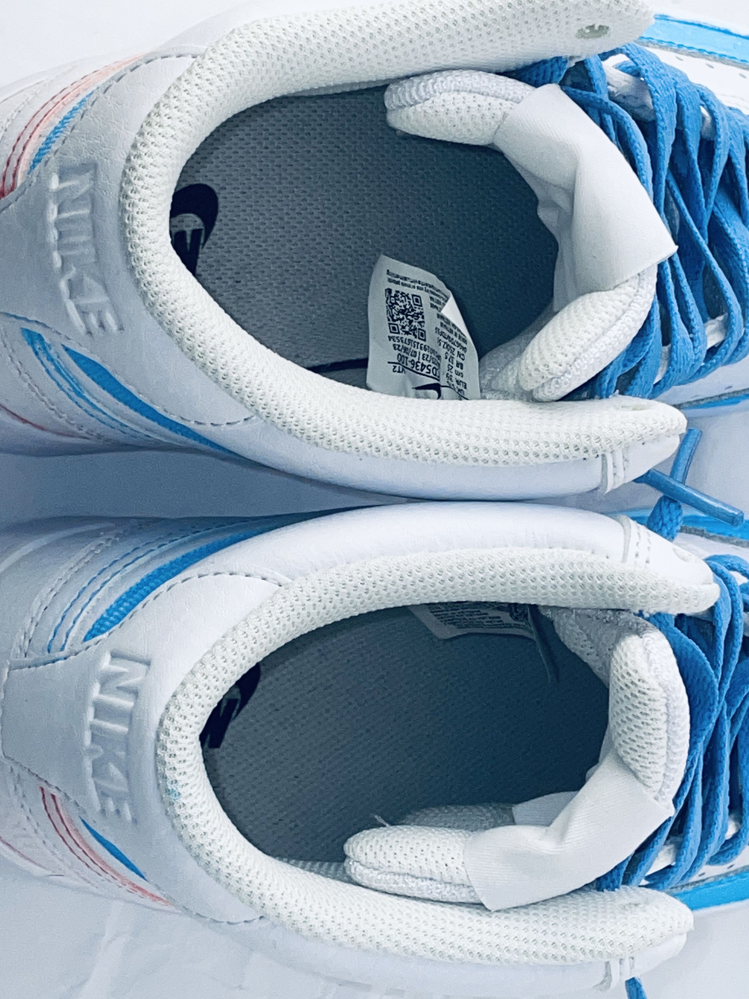 Nike 👟 29,90 € – Nike Court Mid Weiß/Blau – gebraucht Size US 6.5 / EU 39-40 - 6 Thumbnail