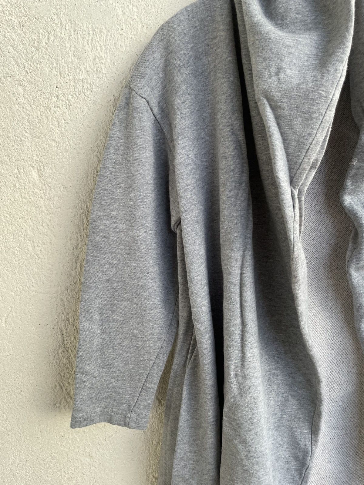 Issey Miyake 00s Archive Issey Net Net Gray Draped Waterfall Hysteric Y’s Size XL / US 12-14 / IT 48-50 - 3 Thumbnail