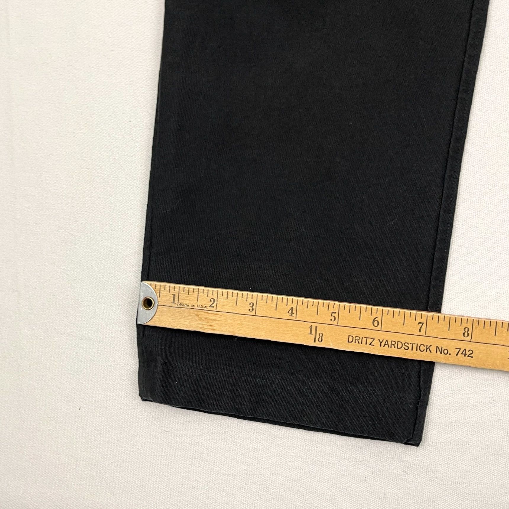 Lululemon Lululemon ABC Pants Mens 34 x 32 Black Bonded Twill Utilitech Performance Chino Straight 5-Pocket Breathable Easy Care M5AQJS Size US 34 / EU 50 - 6 Thumbnail