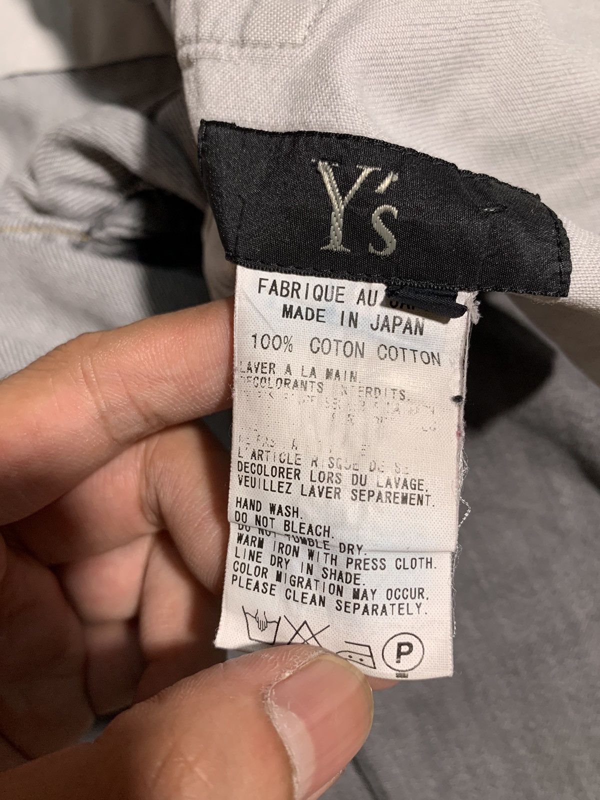 Y's VINTAGE Y’s YOHJI YAMAMOTO 6 POCKET JEANS Size US 32 / EU 48 - 6 Thumbnail