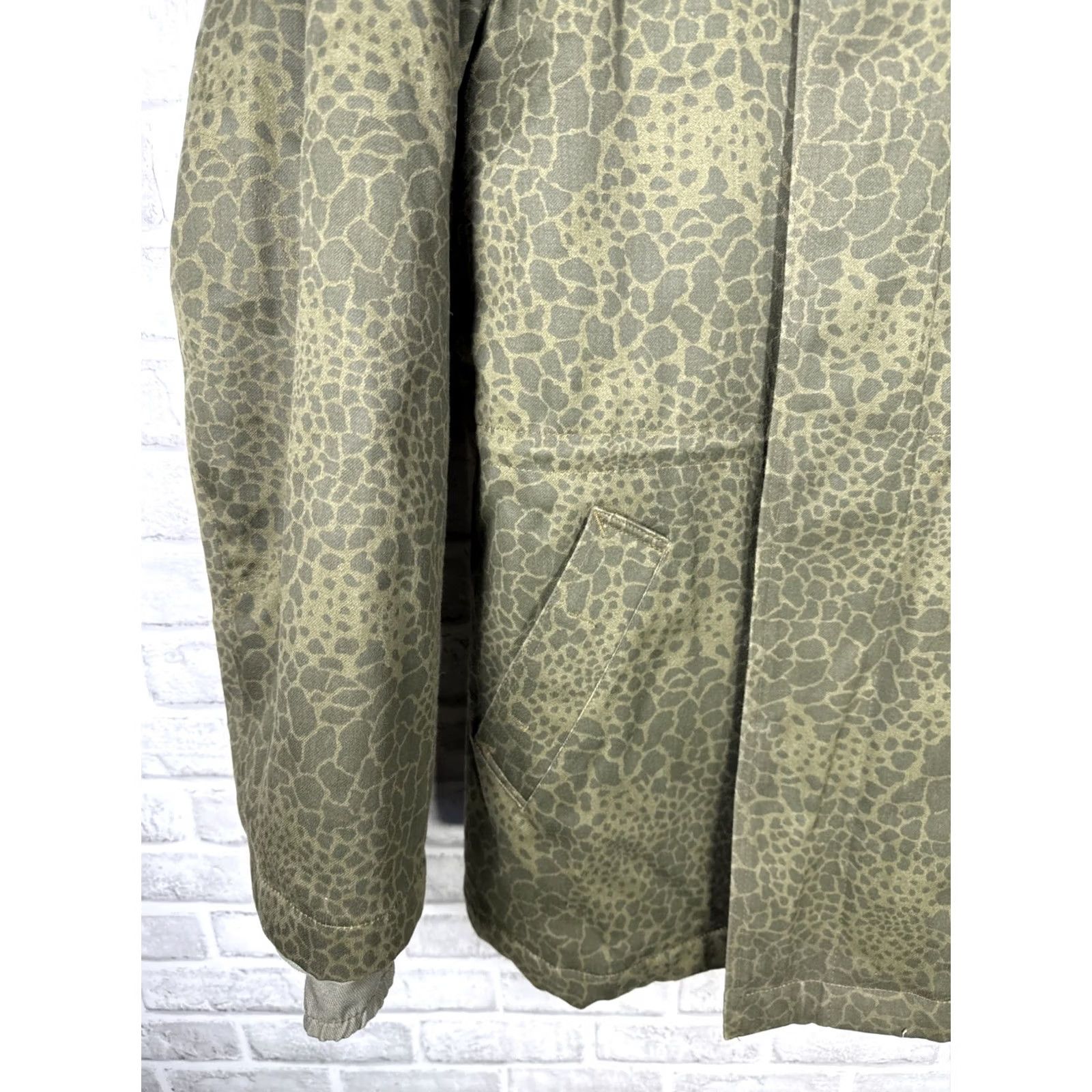 Puma VTG Polish Military Puma Winter Camouflage Jacket Mens S Removable Lining Green Parka Cotton Size US S / EU 44-46 / 1 - 4 Thumbnail