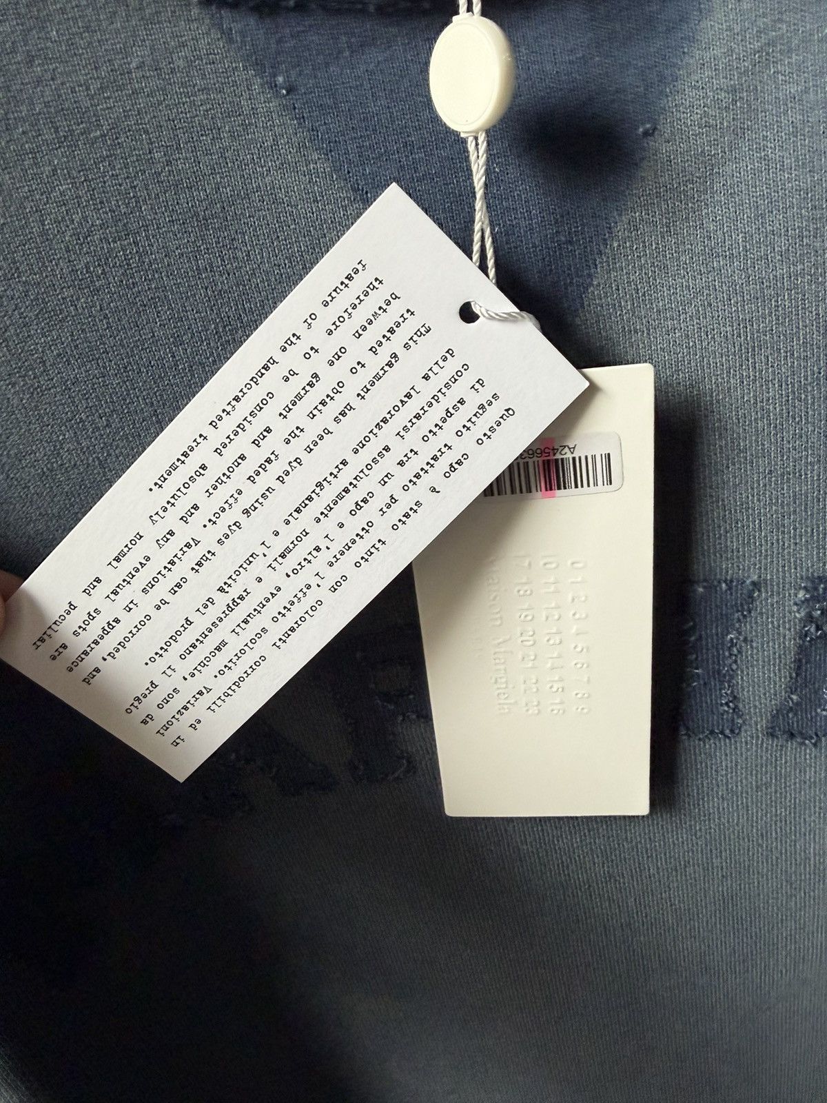Maison Margiela $1.2k worn-look organic-cotton sweatshirt, M,oversized),IT Size US M / EU 48-50 / 2 - 21 Thumbnail