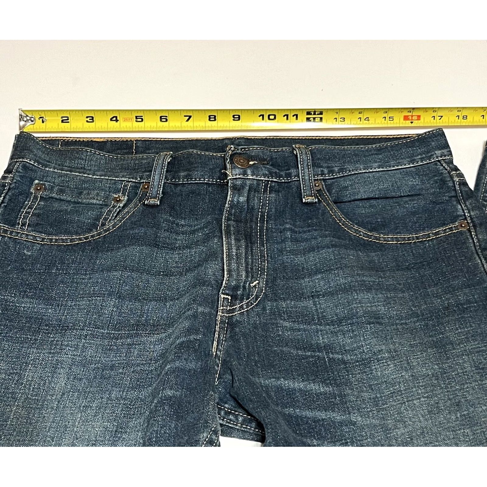 Levi's Levi's 527 Jeans Blue Boot Denim Western Tag 32x30 Measure 34x31 Regular 34 Inseam 31 Blue Cowboy Western Mens Jeans Size US 34 / EU 50 - 3 Thumbnail