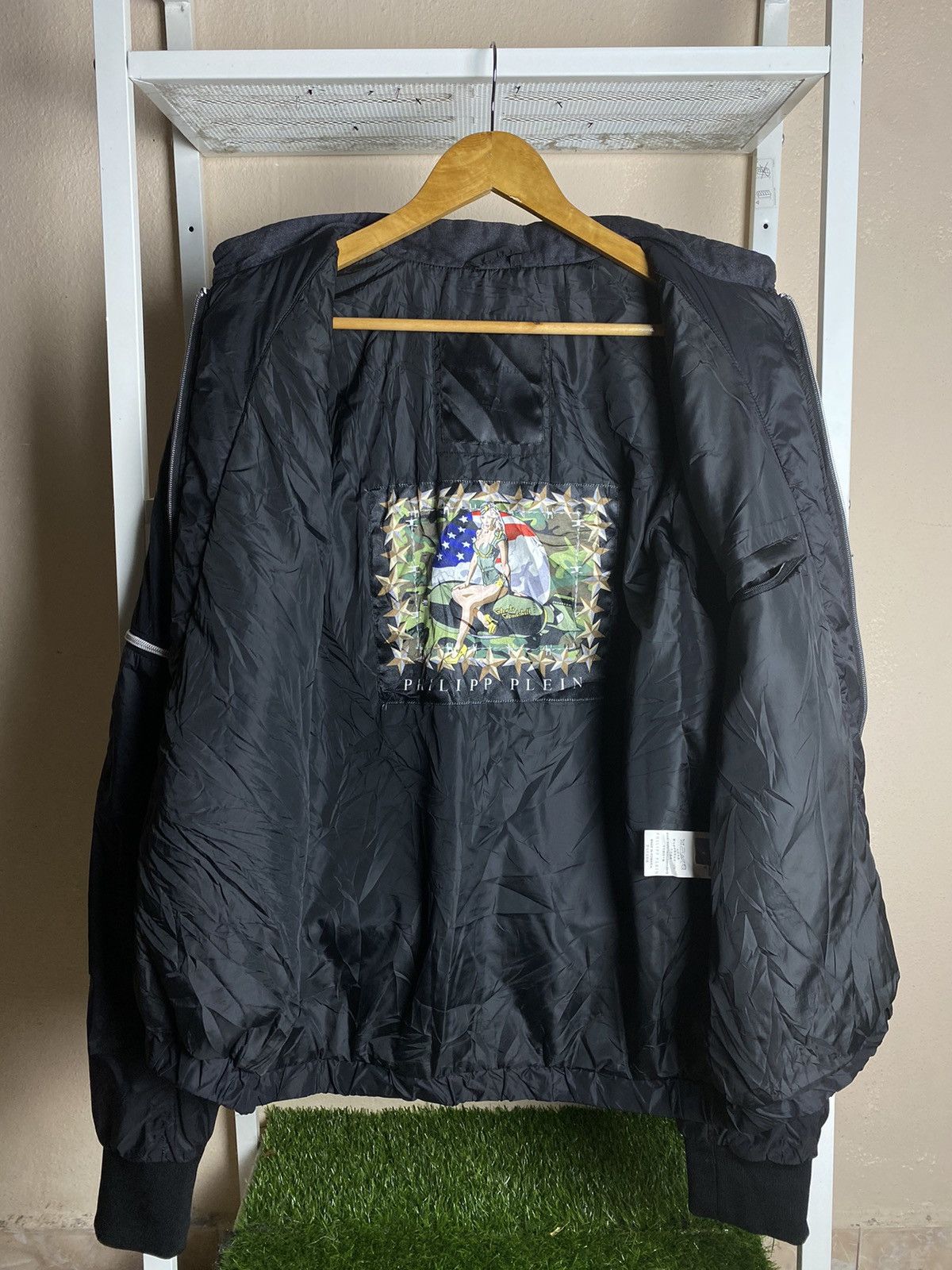 Designer × Philipp Plein Philipp Plein Homme Bomber Light Jacket ❗️ Size US M / EU 48-50 / 2 - 10 Thumbnail