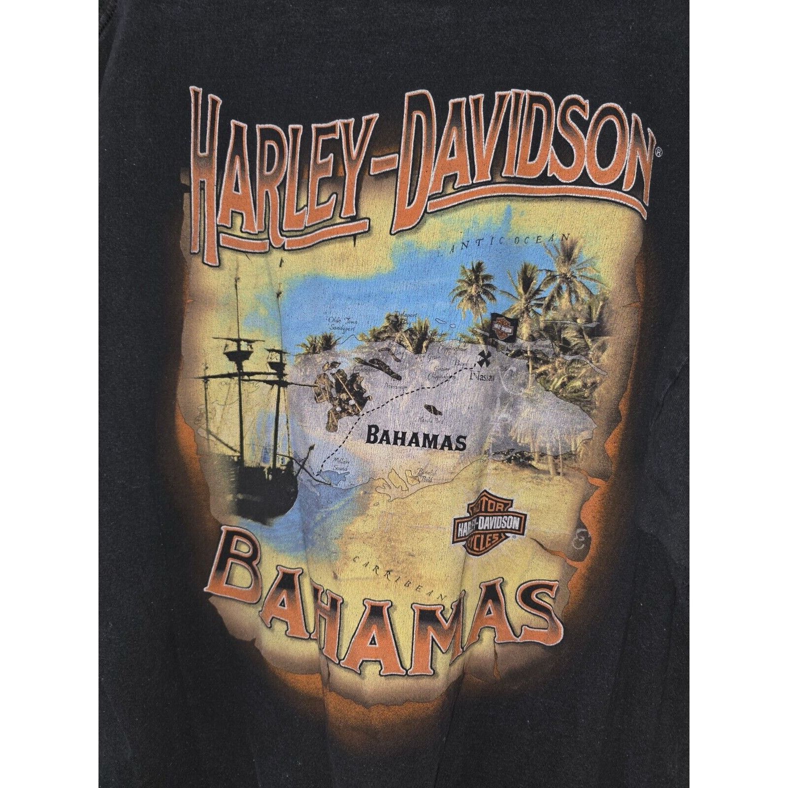 Harley Davidson Harley Davidson Shirt Men Size XL Black Bahamas Biker Size US XL / EU 56 / 4 - 6 Thumbnail