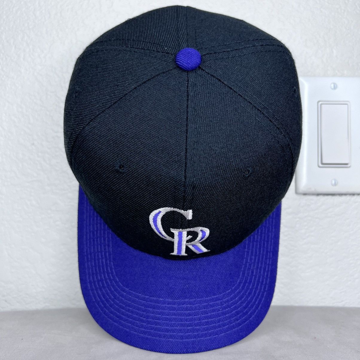 Sports Specialties 1990s Colorado Rockies Sports Specialties Side Logo Snapback Size ONE SIZE - 7 Thumbnail