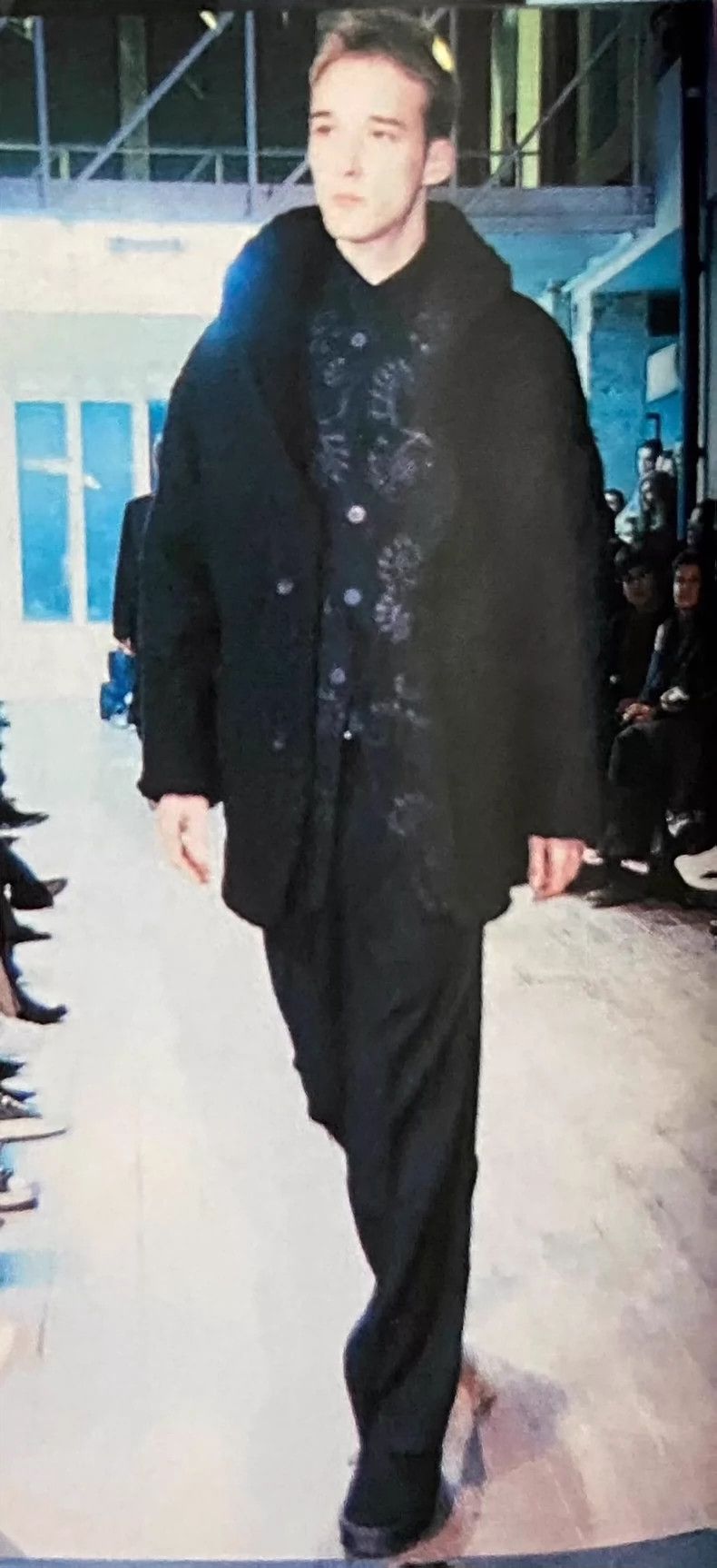 Yohji Yamamoto Yohji Yamamoto 2000AW Floral Calfskin Carved Jacket 2503-N Size US L / EU 52-54 / 3 - 1 Thumbnail