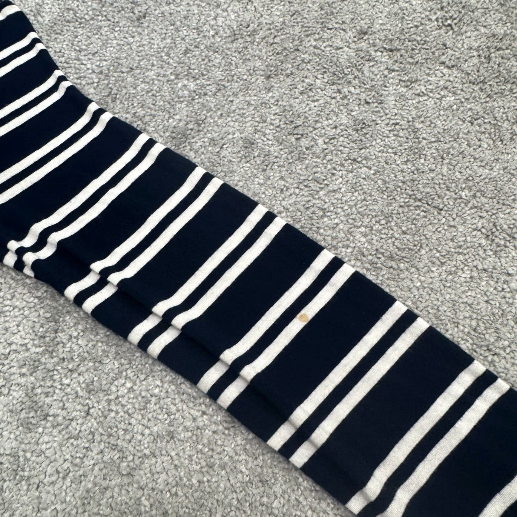 Vintage Maeve Dress Shirt? No, it's a Turtleneck Asymmetric Knit Dress Women S Navy Striped Long Sleeve Maeve Size S / US 4 / IT 40 - 6 Thumbnail