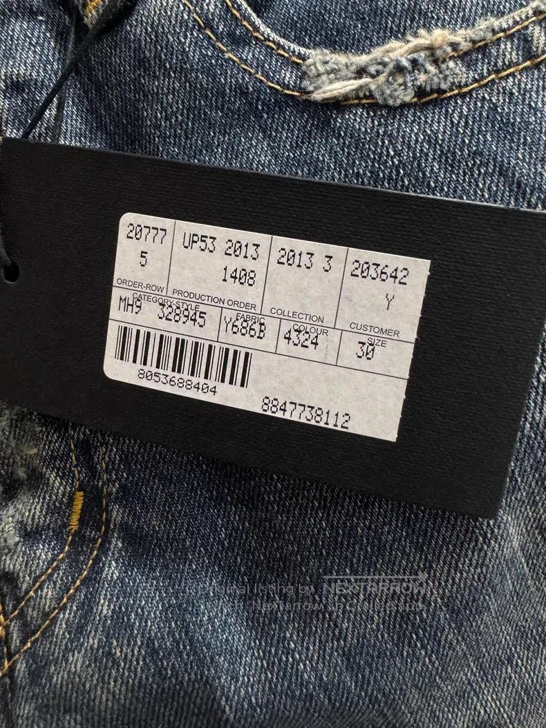 Saint Laurent Paris Saint Laurent Paris Jeans Size US 30 / EU 46 - 7 Thumbnail