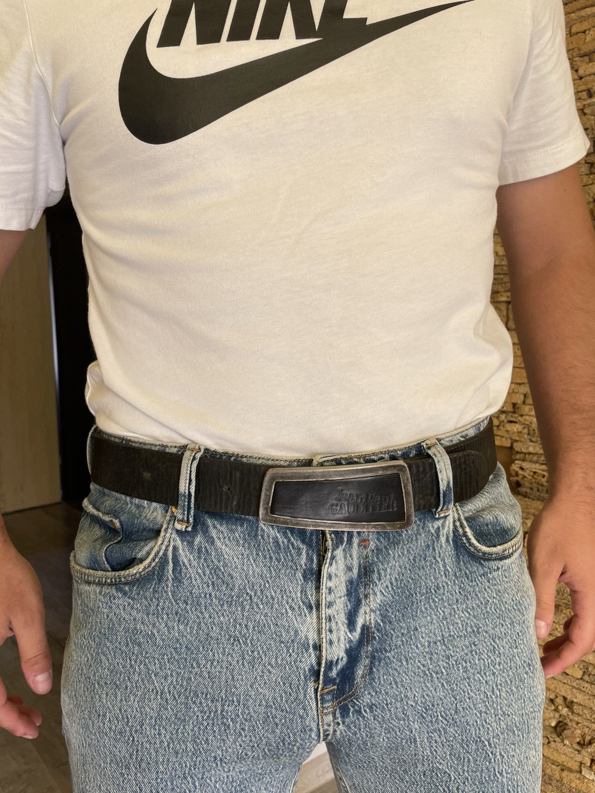 Jean Paul Gaultier JEAN PAUL GAULTIER LEATHER BELT Size ONE SIZE - 6 Thumbnail