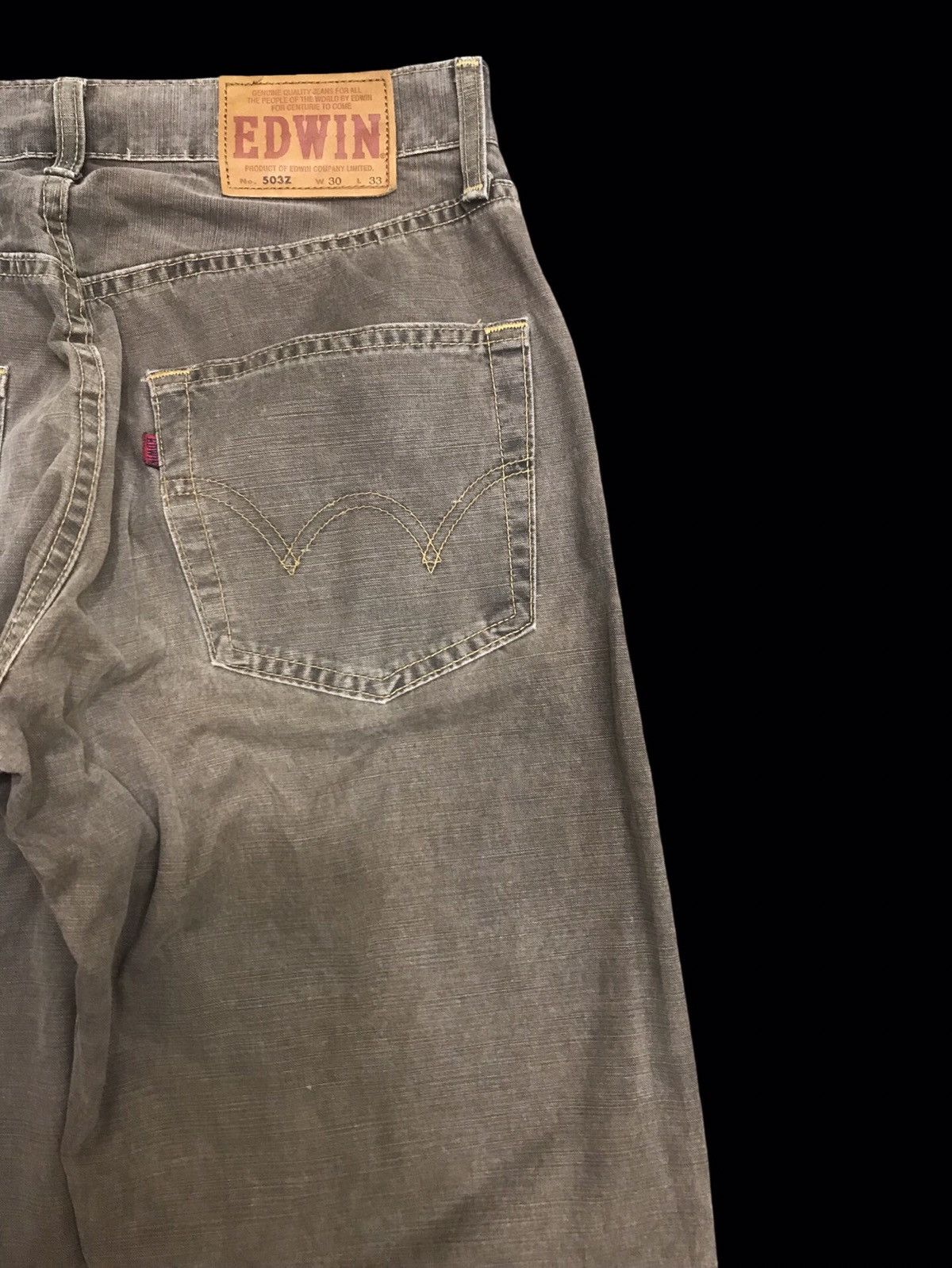 Edwin × Japanese Brand 💥EDWIN LOOSE REBEL DENIM STYLE PANT F365 Size US 29 - 10 Thumbnail