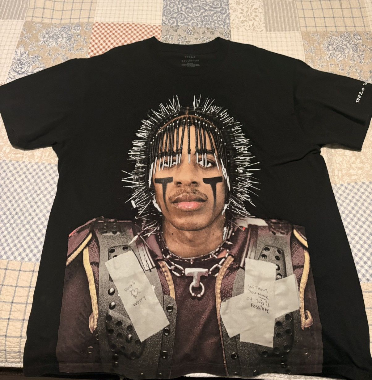 Travis Scott Teezo Touchdown UTOPIA Tour Shirt Size US XL / EU 56 / 4 - 1 Thumbnail