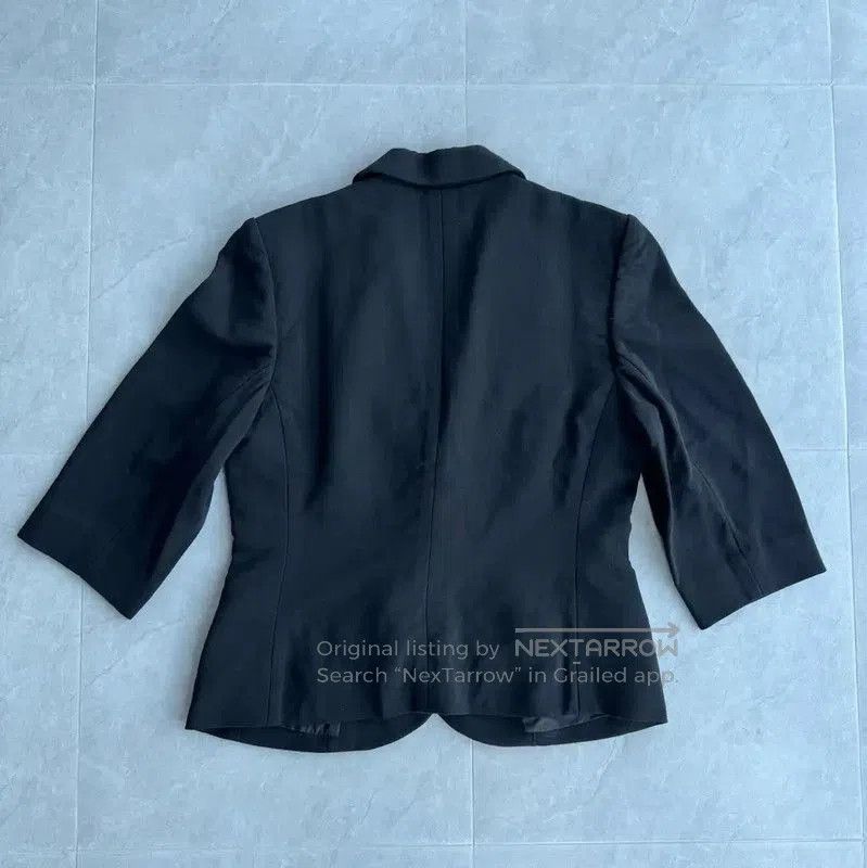Yves Saint Laurent YSL Black Women's Jacket Size M . Size M / US 6-8 / IT 42-44 - 6 Thumbnail