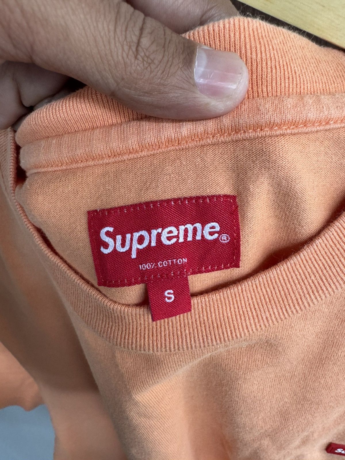 Supreme SUPREME SMALL BOX TEE IN THE ORANGE COLORWAY Size US S / EU 44-46 / 1 - 5 Thumbnail