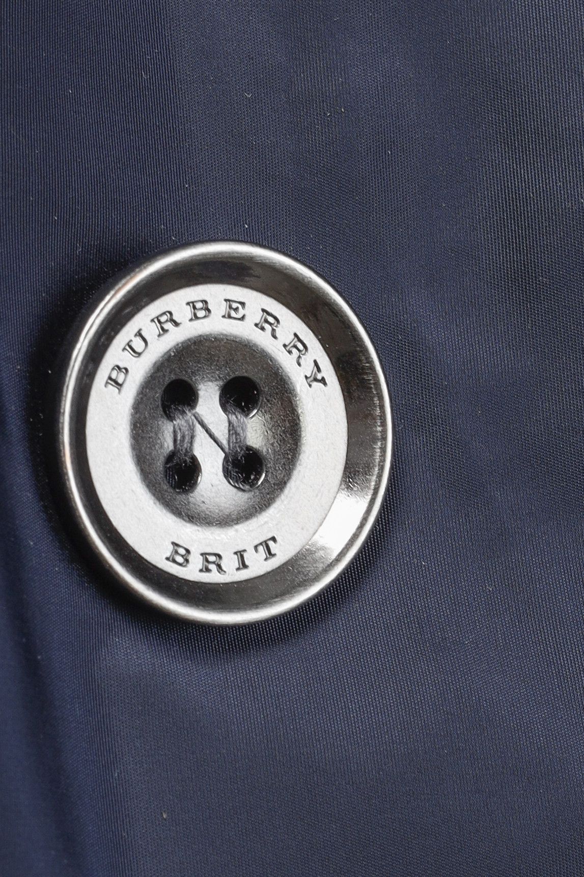 Burberry Burberry Brit Navy Double-Breasted Belted Short Rain Coat Size M / US 6-8 / IT 42-44 - 9 Thumbnail
