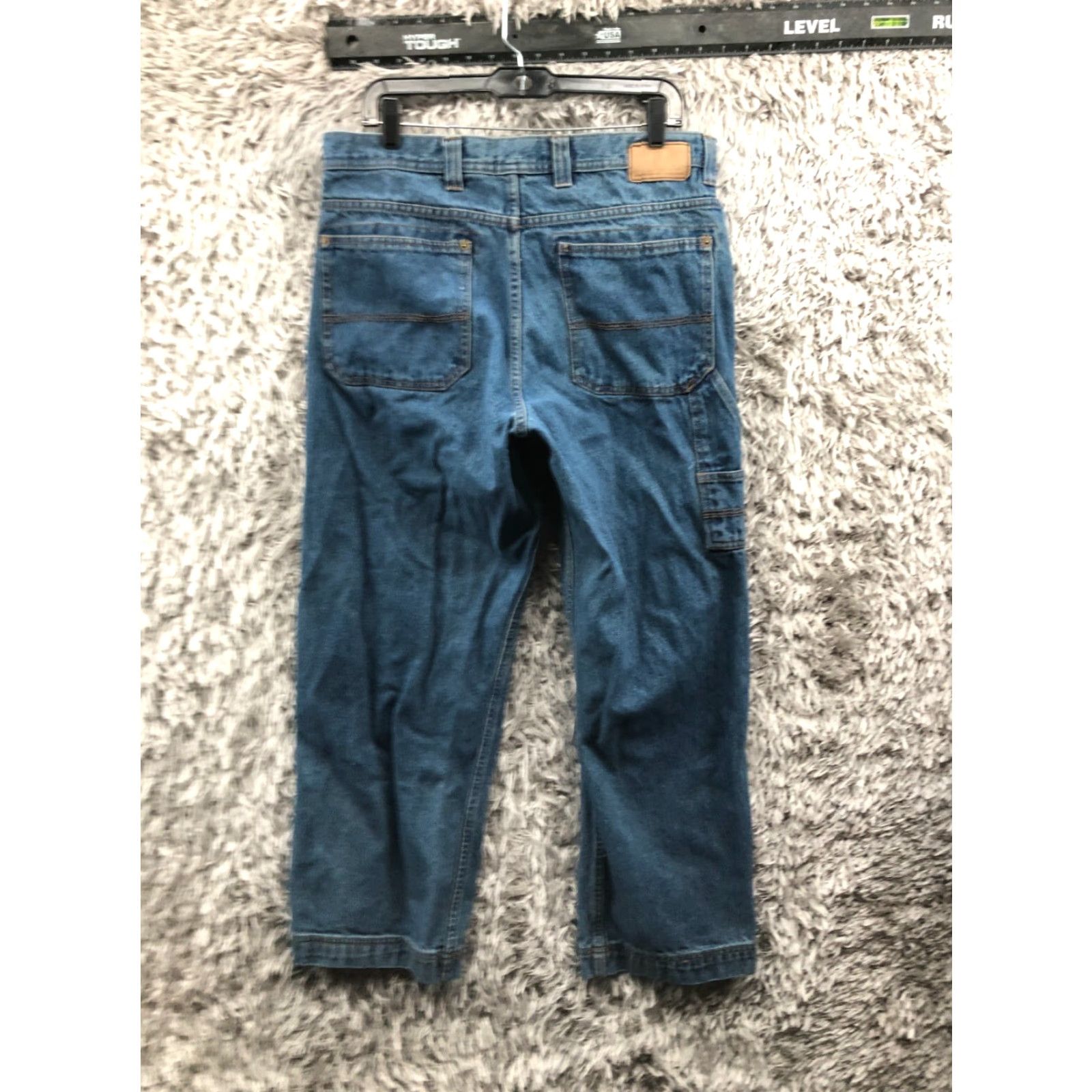 Vintage Urban Pipeline Jeans Mens Size 34x30 Mid Rise Straight Leg Blue Medium Wash Denim 5-Pocket Regular Fit Size US 34 / EU 50 - 5 Thumbnail