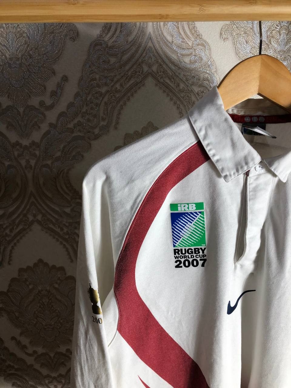 Nike Vintage Nike England Retro Rugby Jersey Football Y2K 90s Size US L / EU 52-54 / 3 - 5 Thumbnail