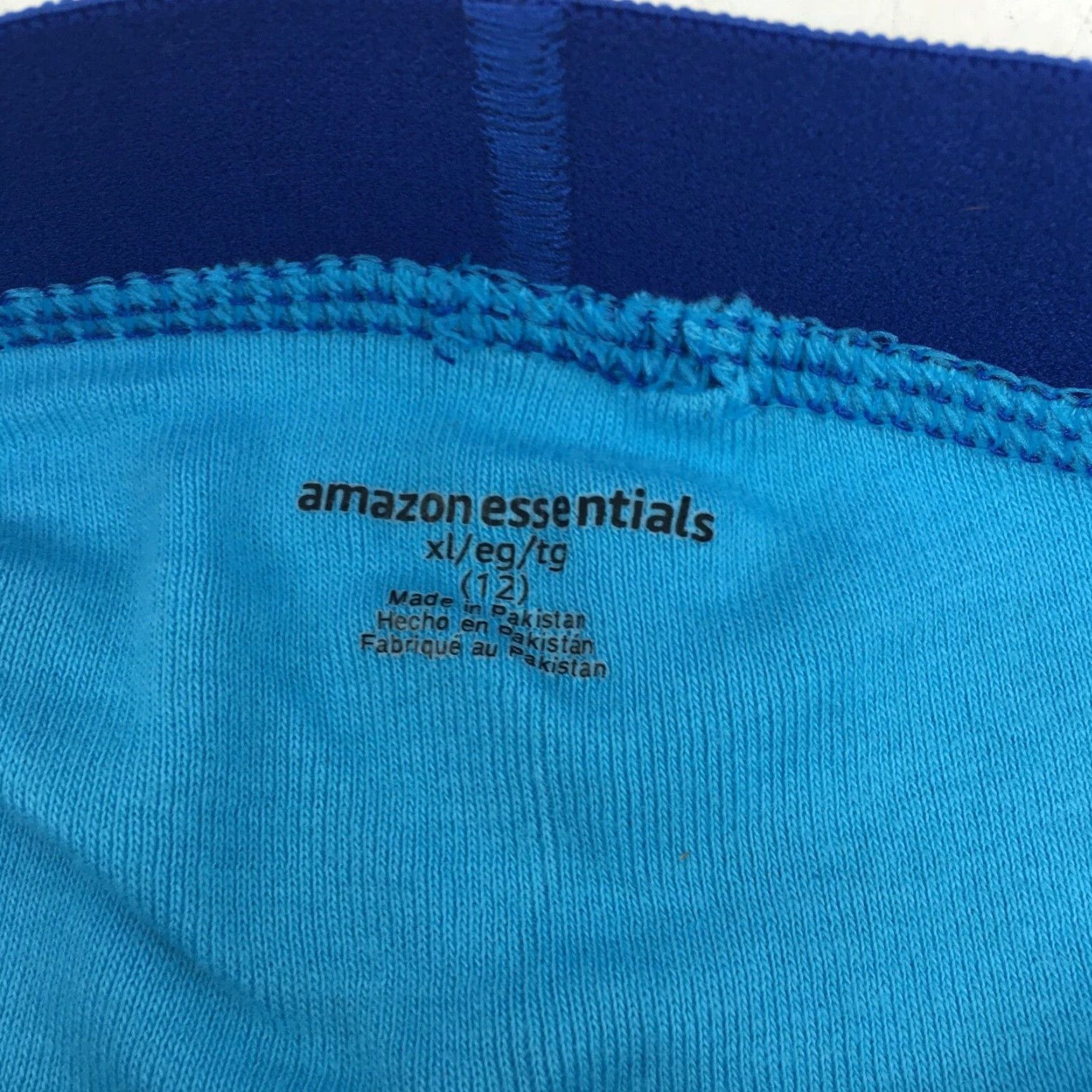 Essentials Amazon Essentials Boxer Brief Underwear Blue XL Men’s Regular Pull On - 100% Cotton? (Note: avoid adding) Size 46R - 2 Thumbnail