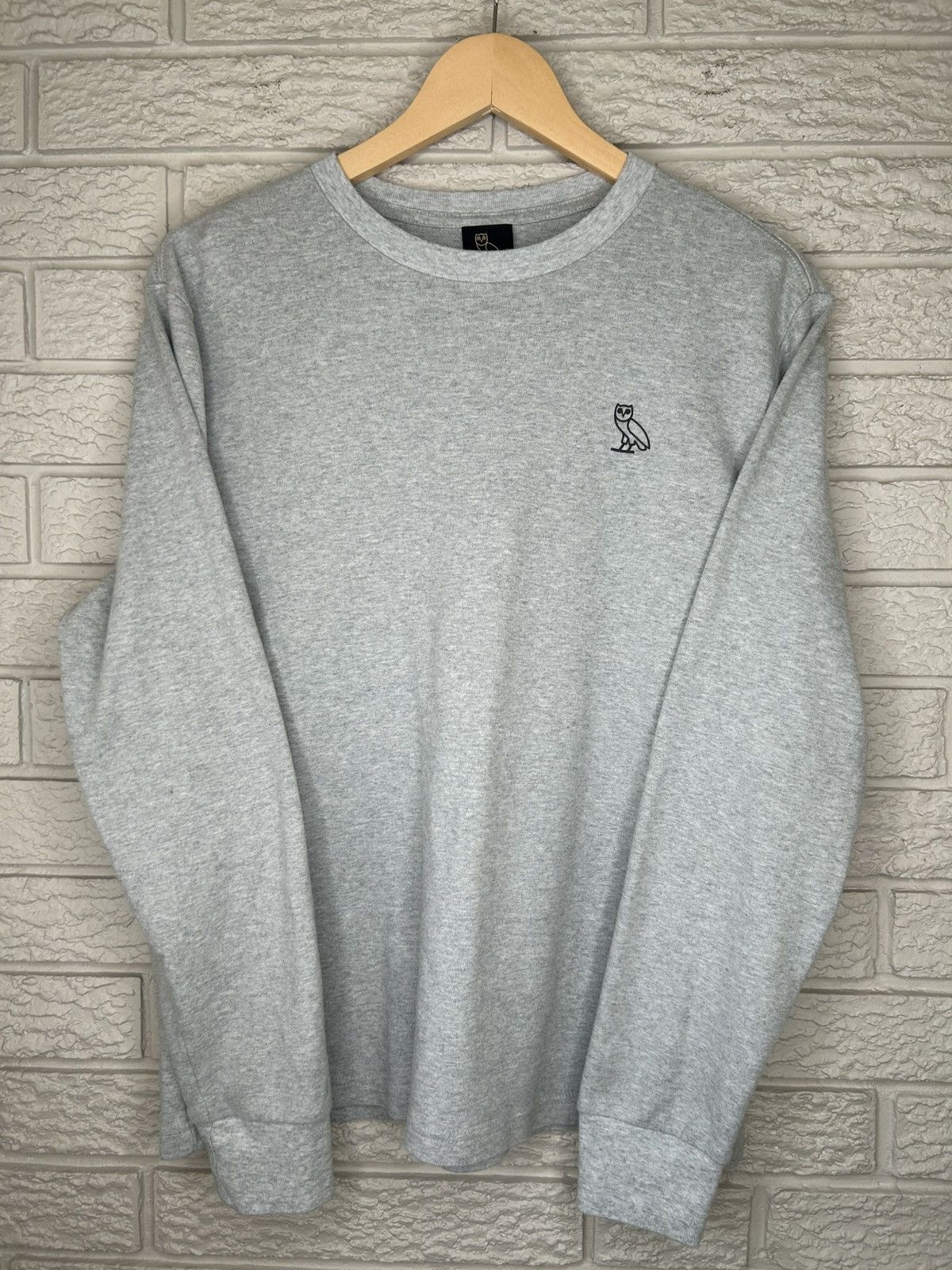 Drake × October's Very Own OVO Owl Logo Long Sleeve Shirt Size US M / EU 48-50 / 2 - 1 Thumbnail