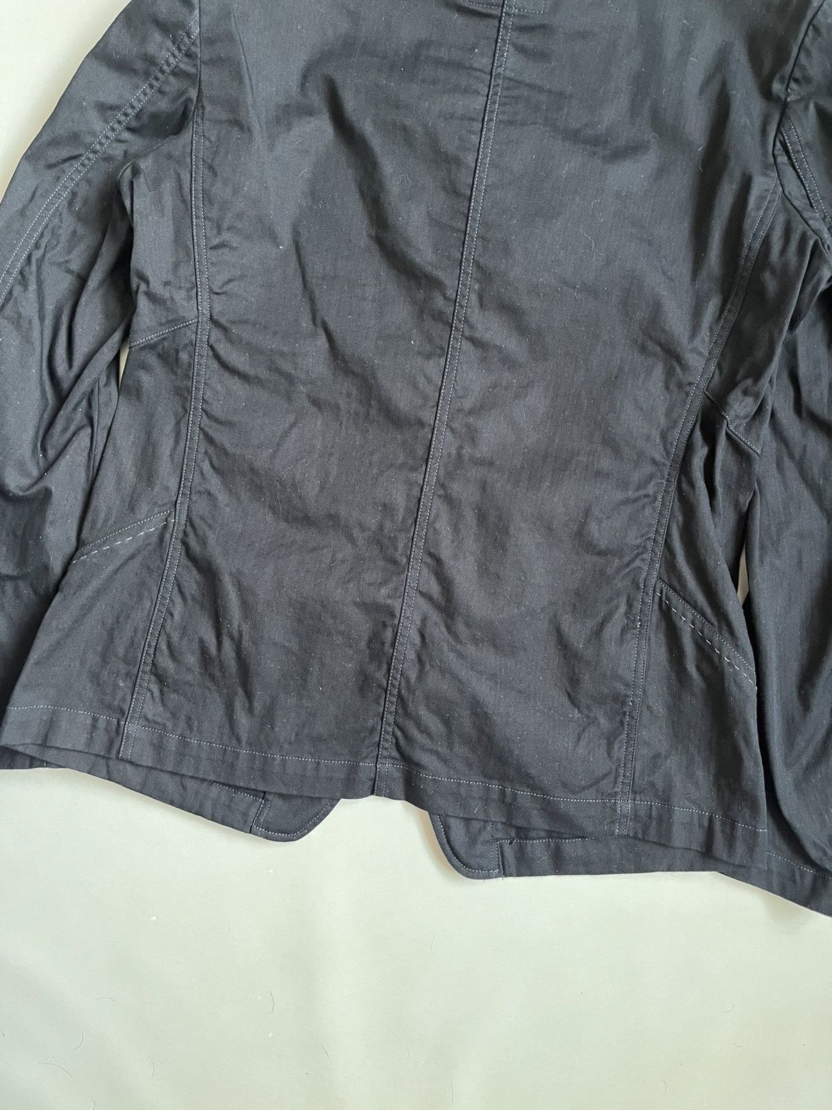Marithe + Francois Girbaud Le Casual De Marithe Francois Girbaud HBT Men Navy Blazer Size US XL / EU 56 / 4 - 23 Thumbnail