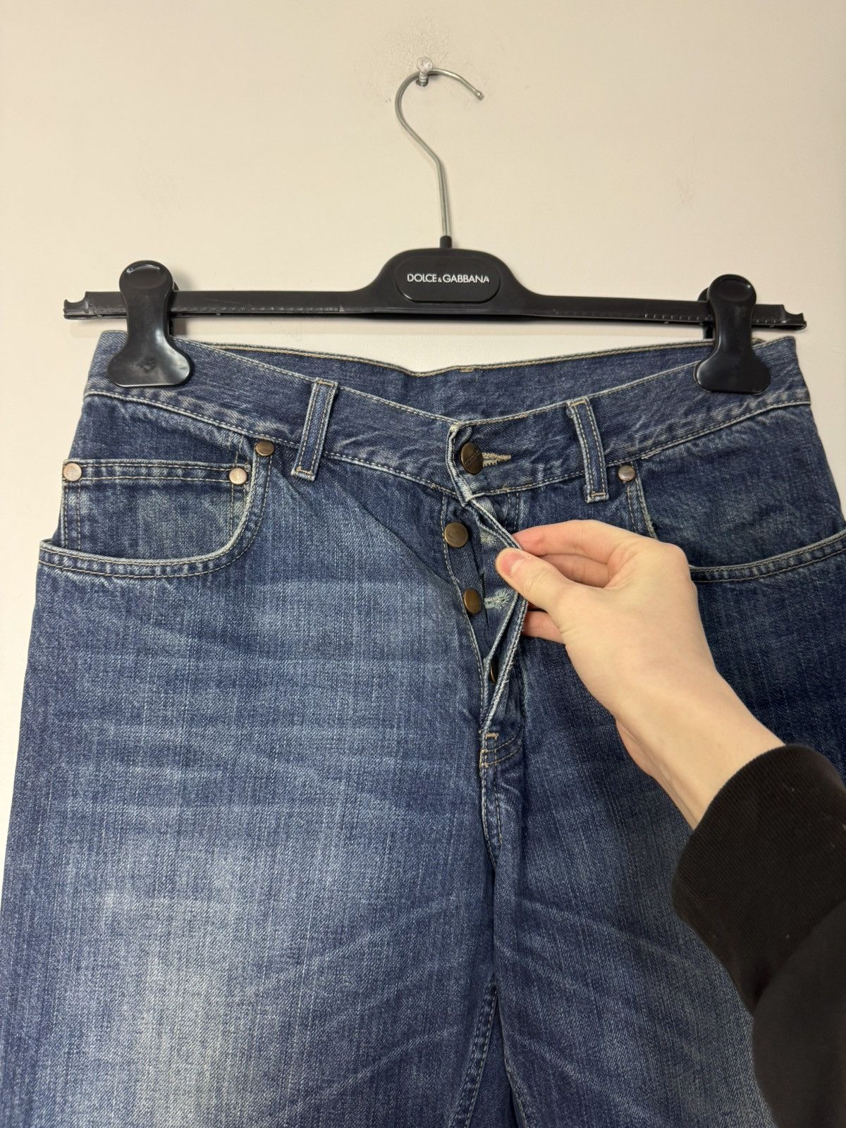 Japanese Brand Vintage Flared Bootcut Japanese Style washed Jeans Size US 29 - 8 Thumbnail