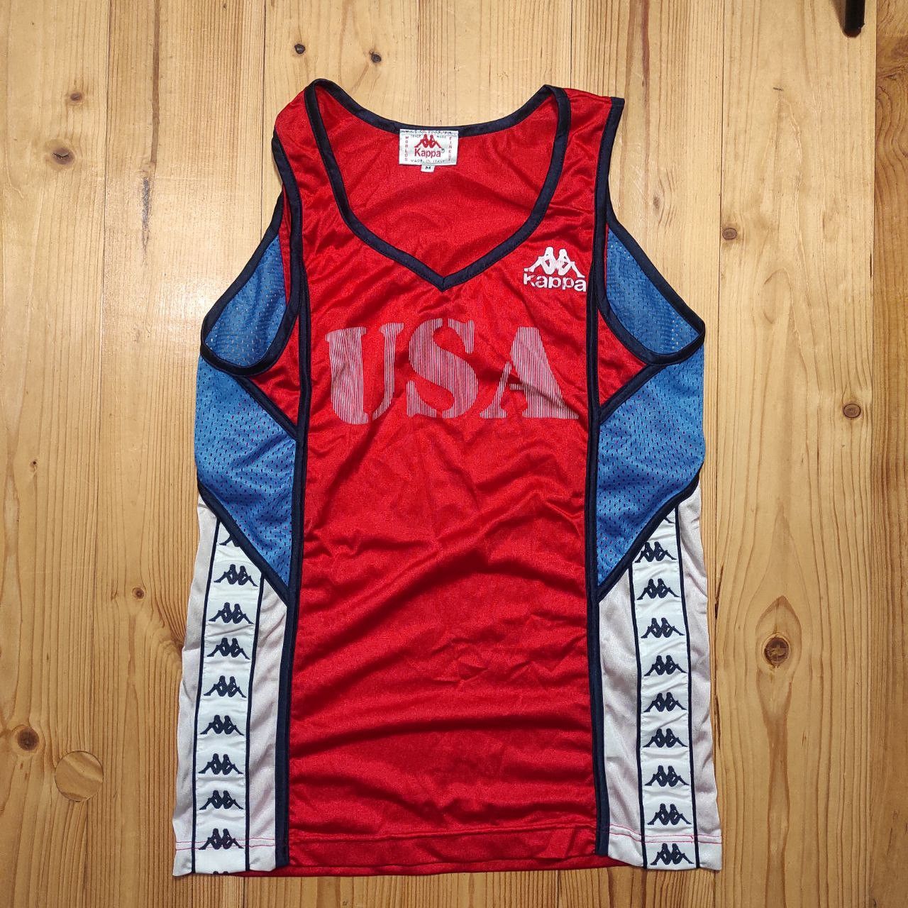 Kappa × NBA × Vintage Kappa Vuntage USA Basketball Jersey Size US M / EU 48-50 / 2 - 1 Thumbnail