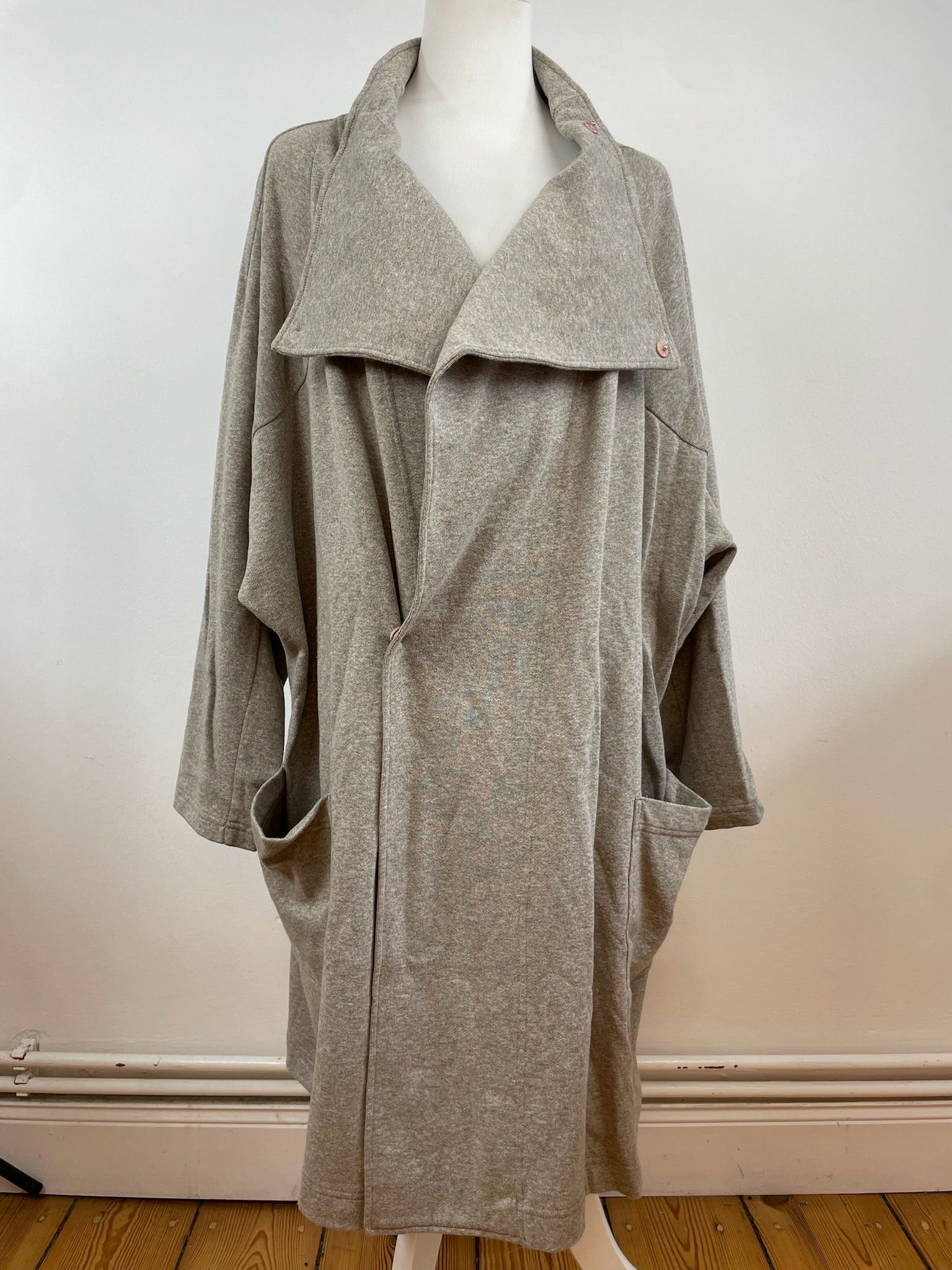 Issey Miyake Vintage Wool Coat M Grey Size S / US 4 / IT 40 - 1 Thumbnail