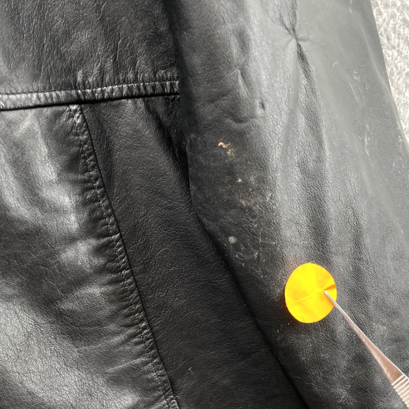 Vintage VINTAGE Knightsbridge 100% Leather Jacket Mens Large Black Moto 90s Biker Size US L / EU 52-54 / 3 - 5 Thumbnail