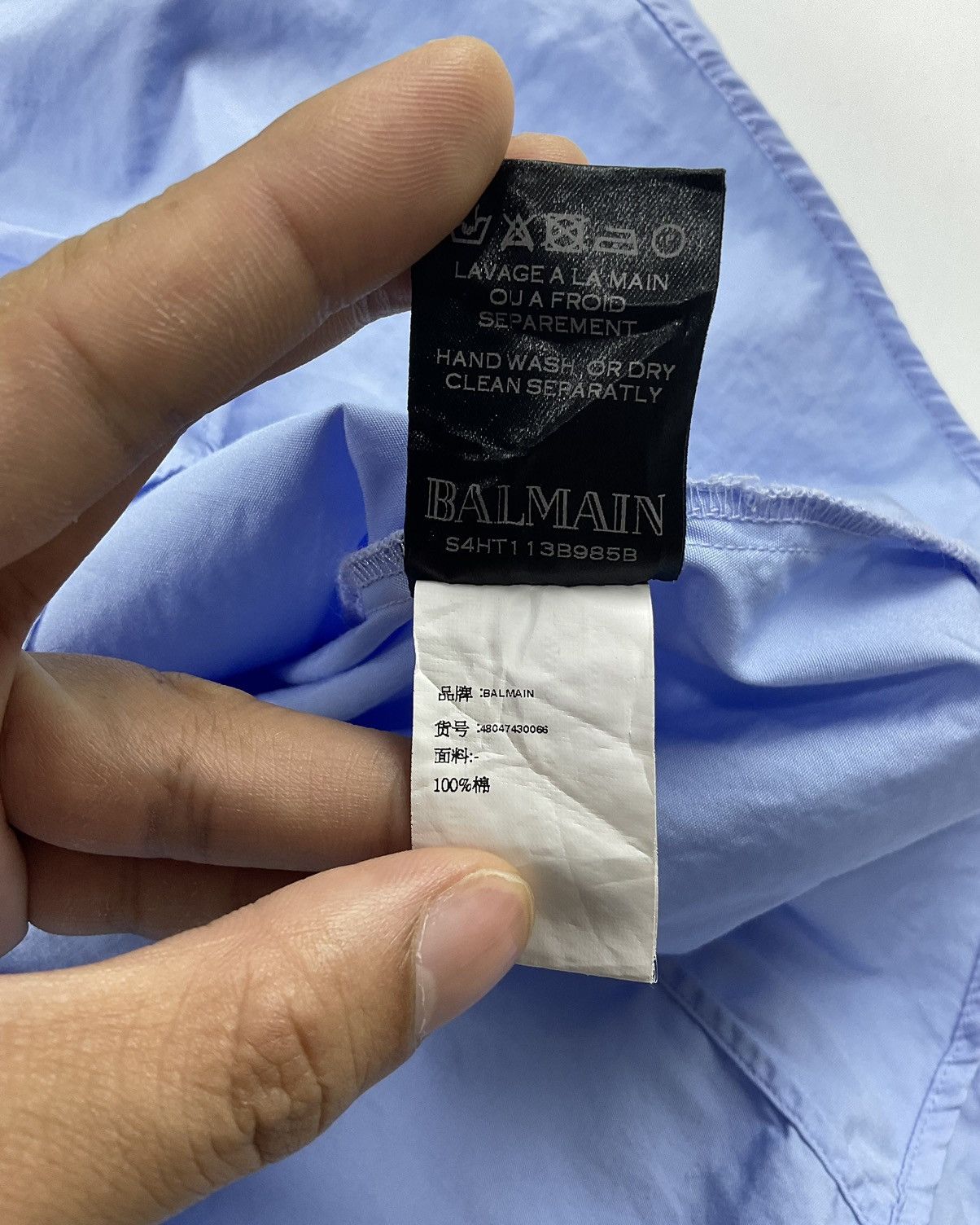 Balmain Balmain Military Shirt Size US M / EU 48-50 / 2 - 9 Thumbnail
