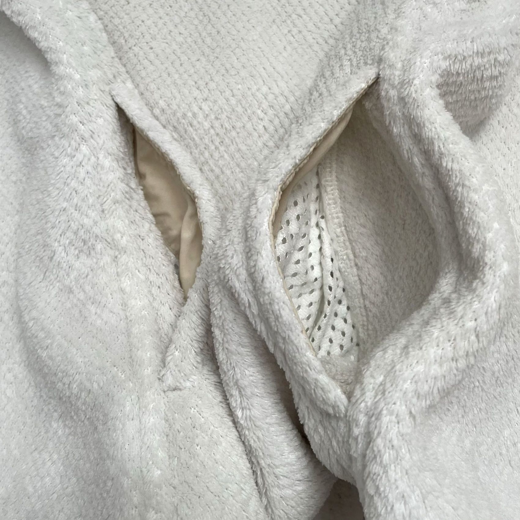 Patagonia Patagonia Women’s Fleece Sweater Raw Linen White Jacket Size M Size M / US 6-8 / IT 42-44 - 6 Thumbnail