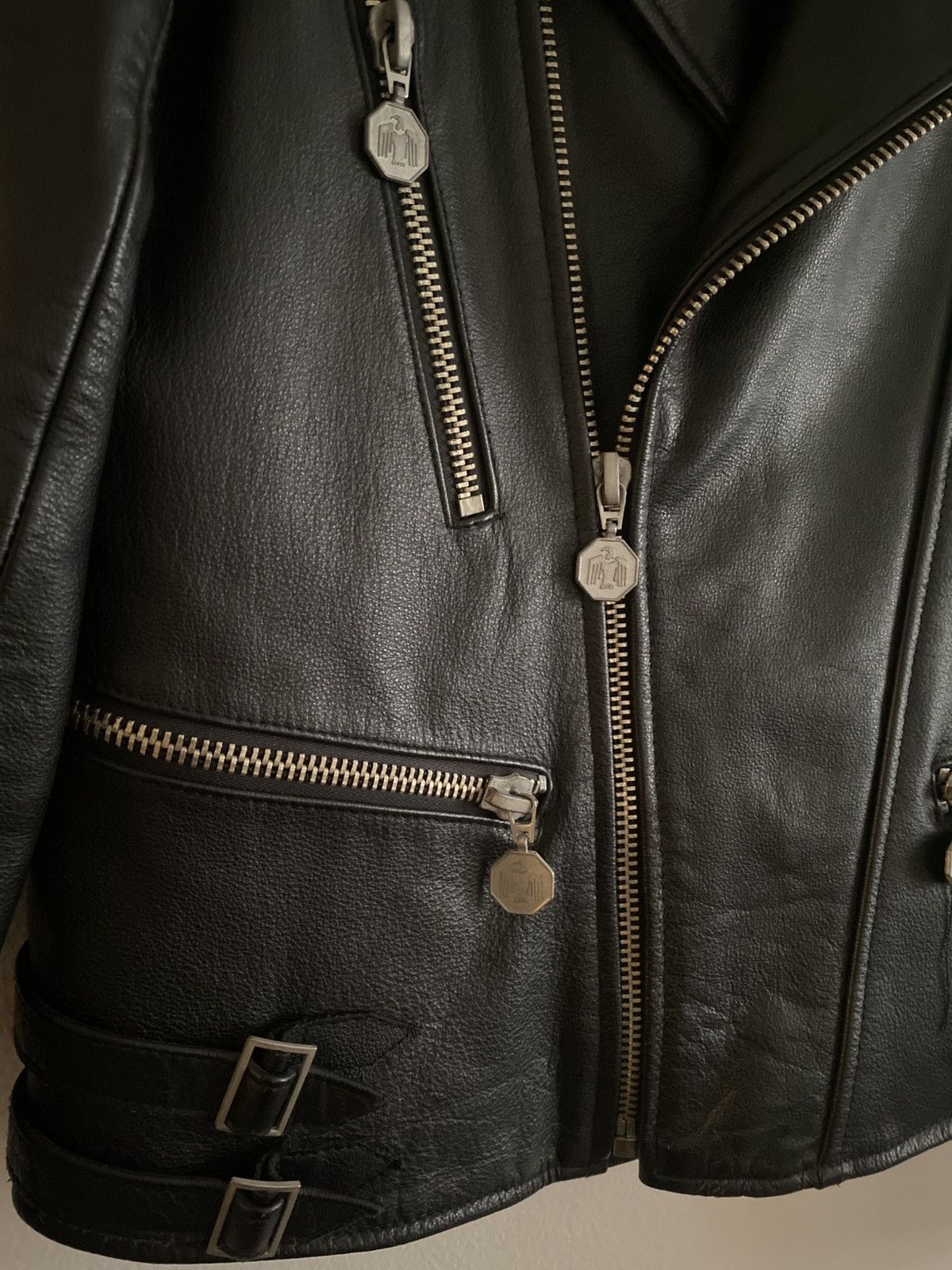 Other Poco Loco 100% Leather Jacket Size US M / EU 48-50 / 2 - 4 Thumbnail