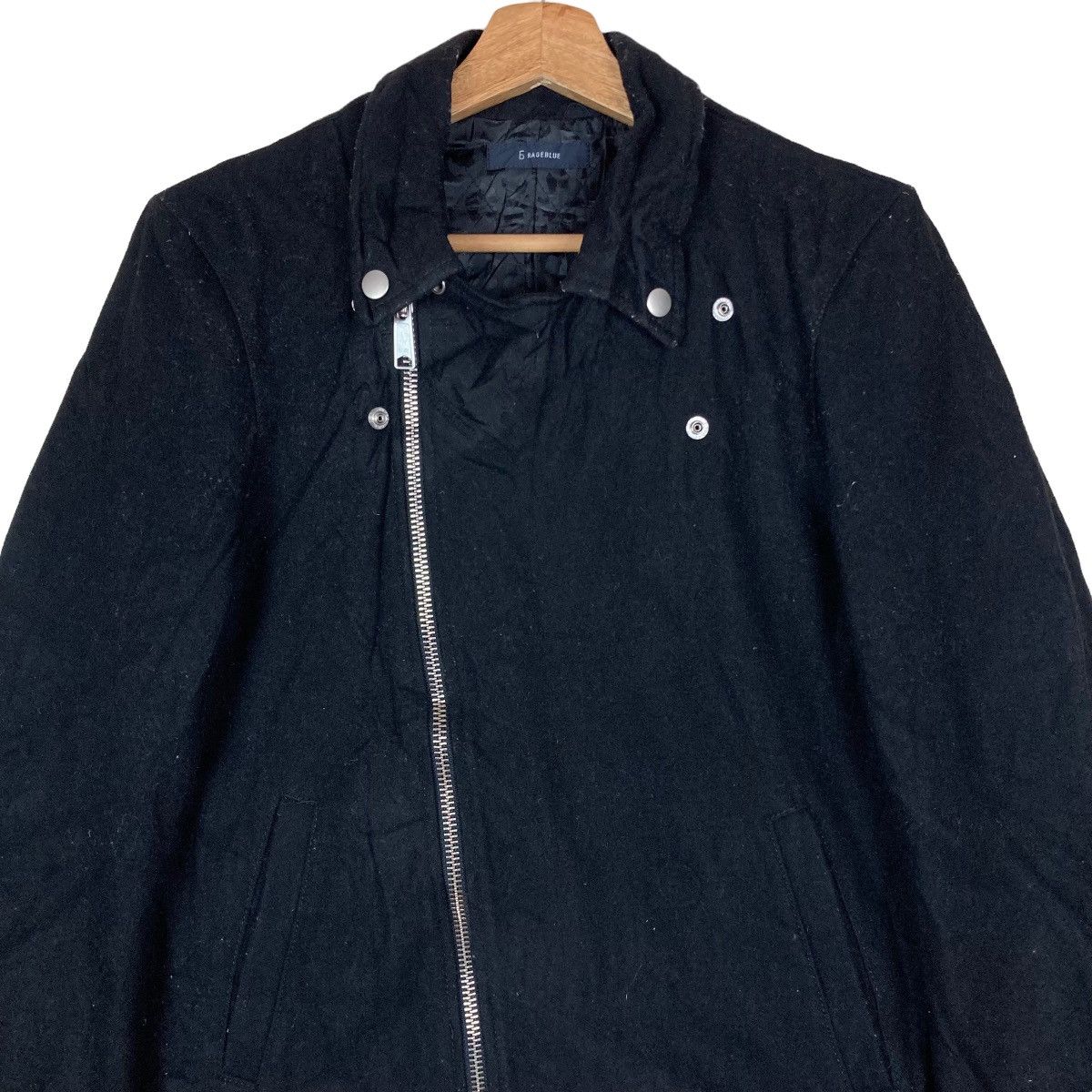 RAGEBLUE Vintage Rageblue Zipper Rockabilly Jacket Size US M / EU 48-50 / 2 - 2 Thumbnail