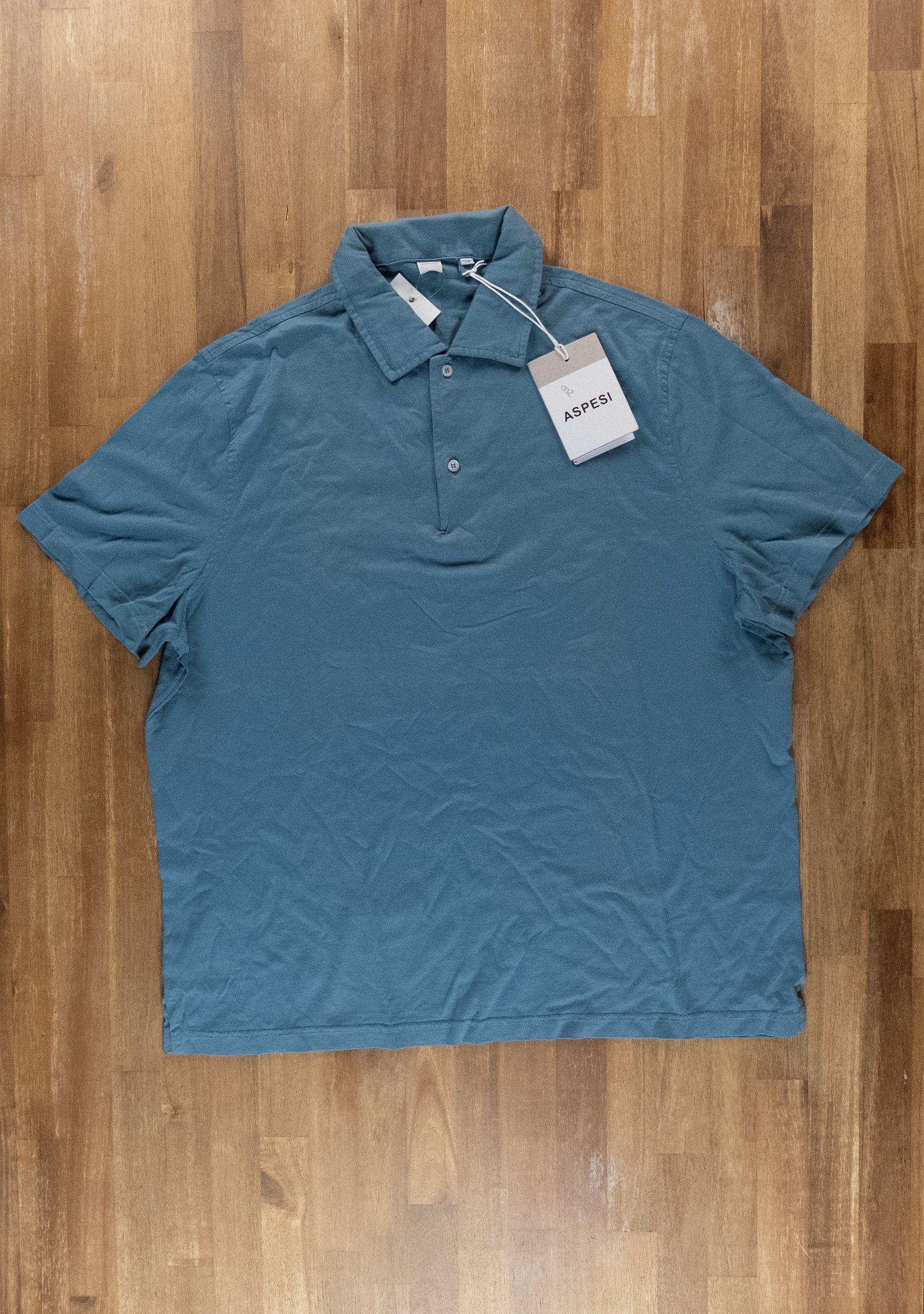 Aspesi ASPESI Italy blue cotton polo shirt Size XXL authentic q Size US XXL / EU 58 / 5 - 1 Thumbnail