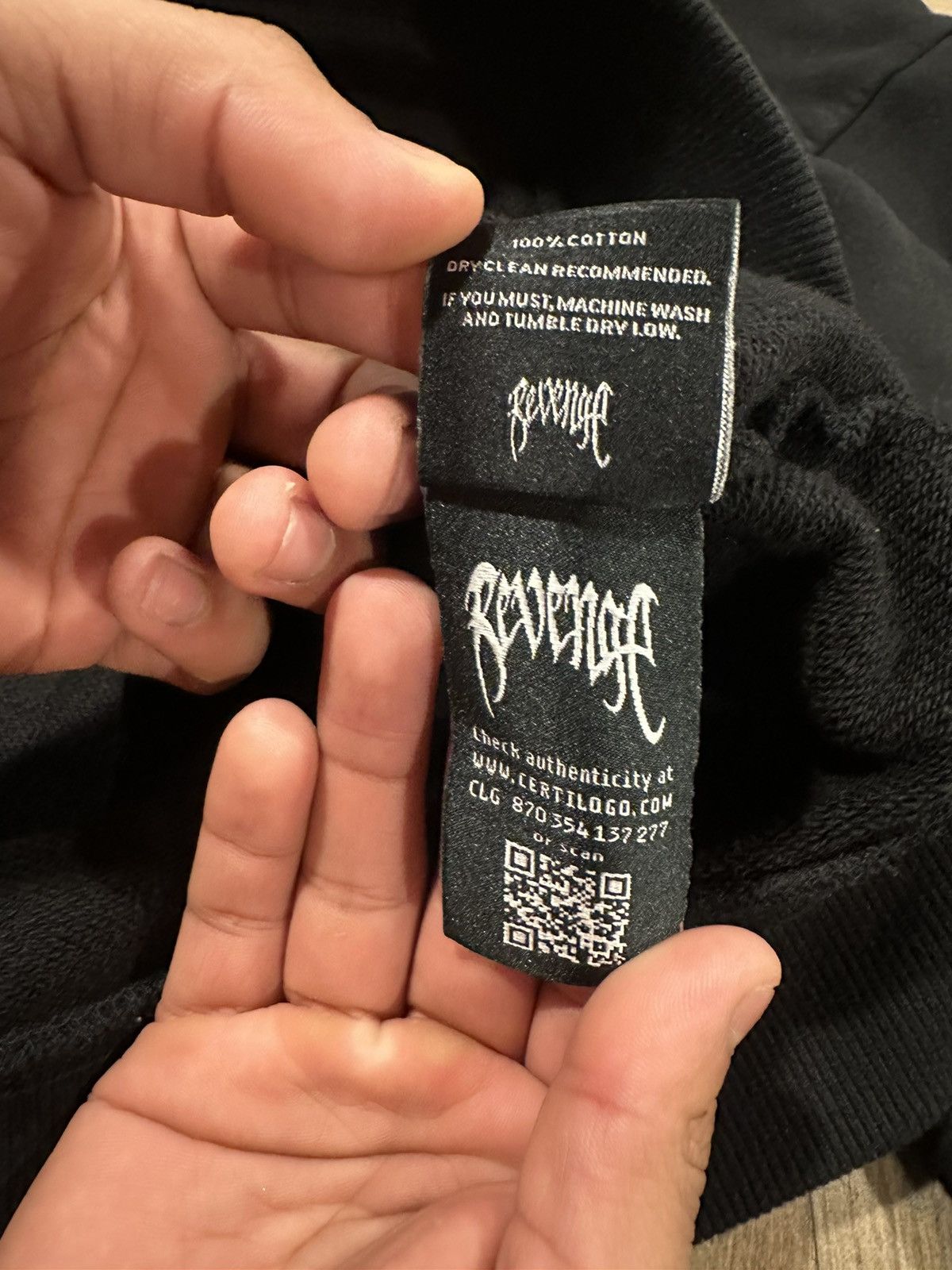 Revenge X KILL Outline Hoodie - Black/White (Size Medium) Size US M / EU 48-50 / 2 - 7 Thumbnail