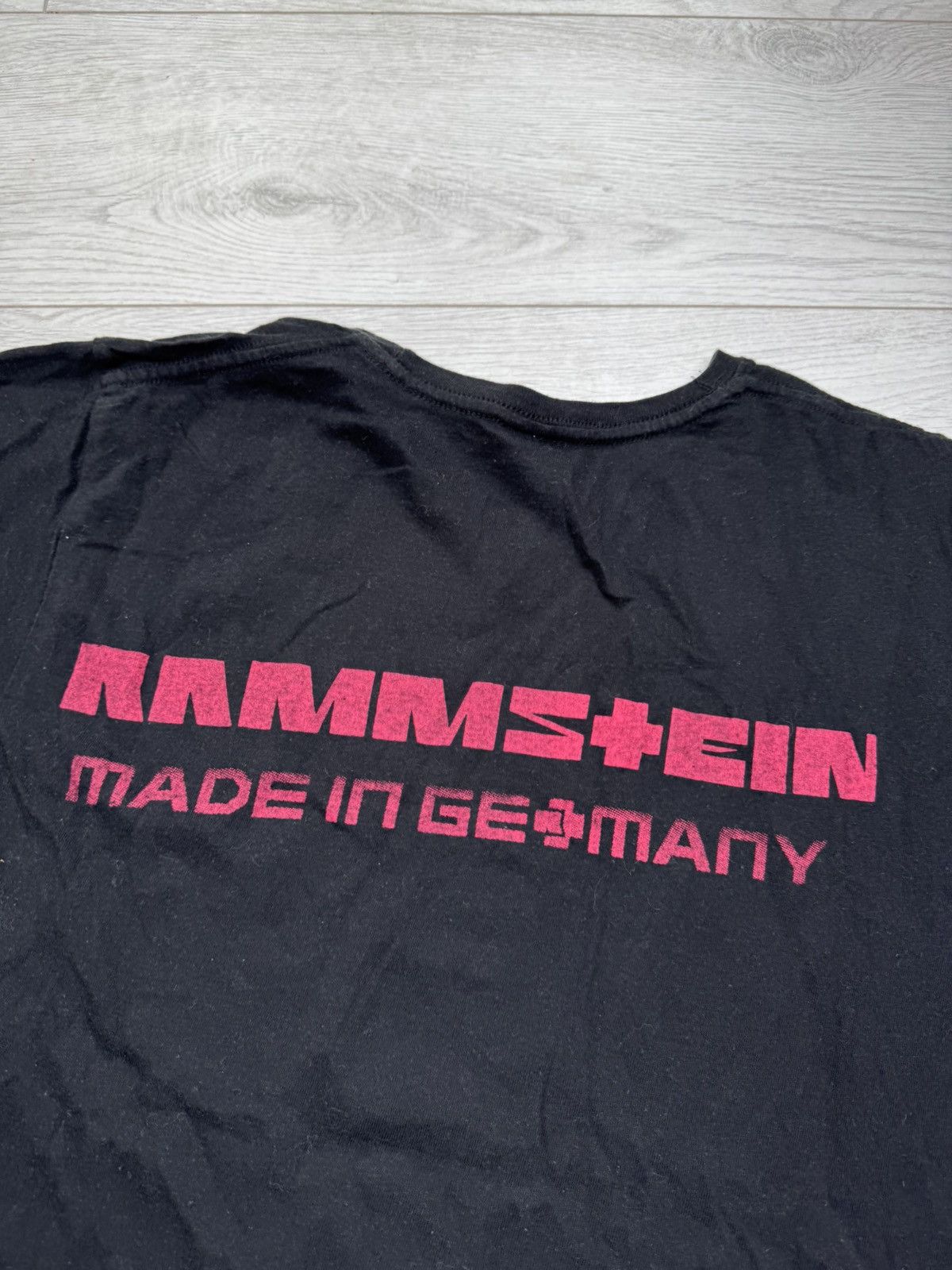 Band Tees × Vintage Vintage Rammstein Made in Germany T-Shirt Slipknot Slayer Size US S / EU 44-46 / 1 - 5 Thumbnail