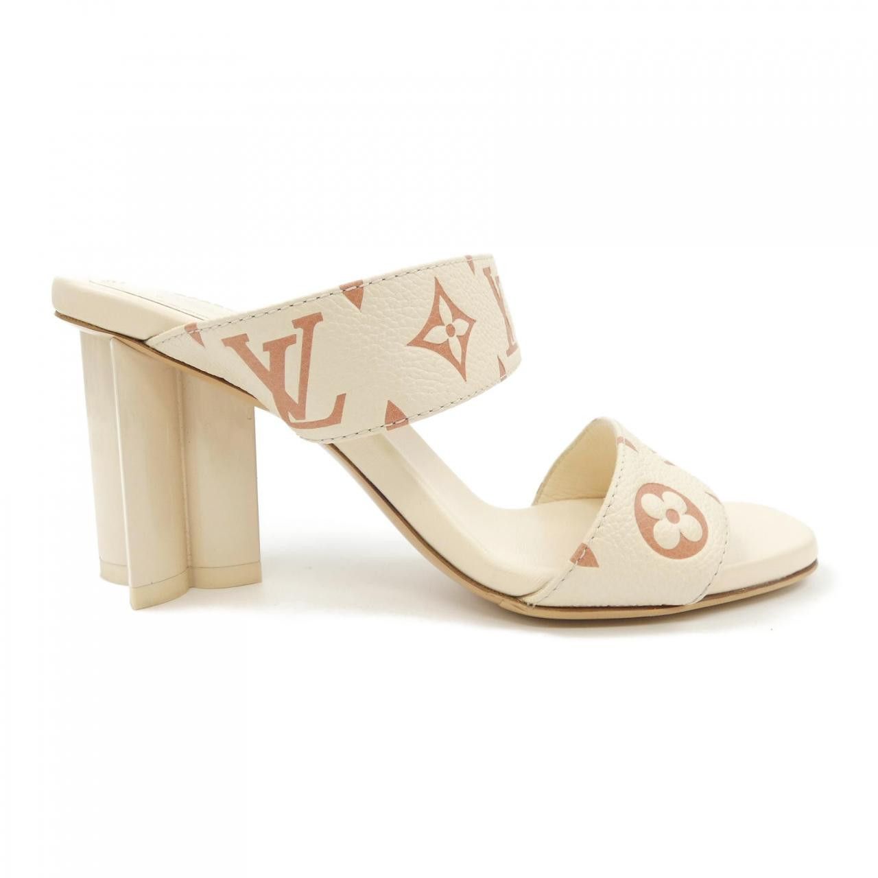 Louis Vuitton Louis Vuitton Louis Vuitton Silhouette Line Sandals Leather Shoes DUTY FREE for USA Size ONE SIZE - 1 Thumbnail
