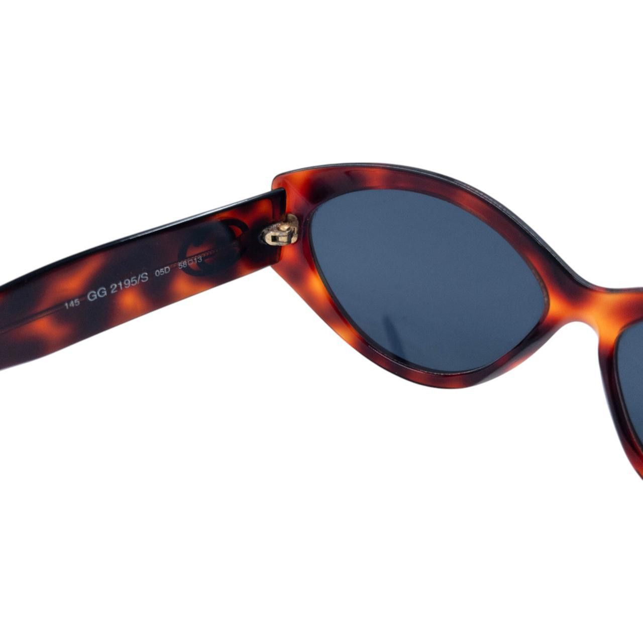 Gucci Vintage Gucci Tortoise Shell Sunglasses Size ONE SIZE - 7 Thumbnail