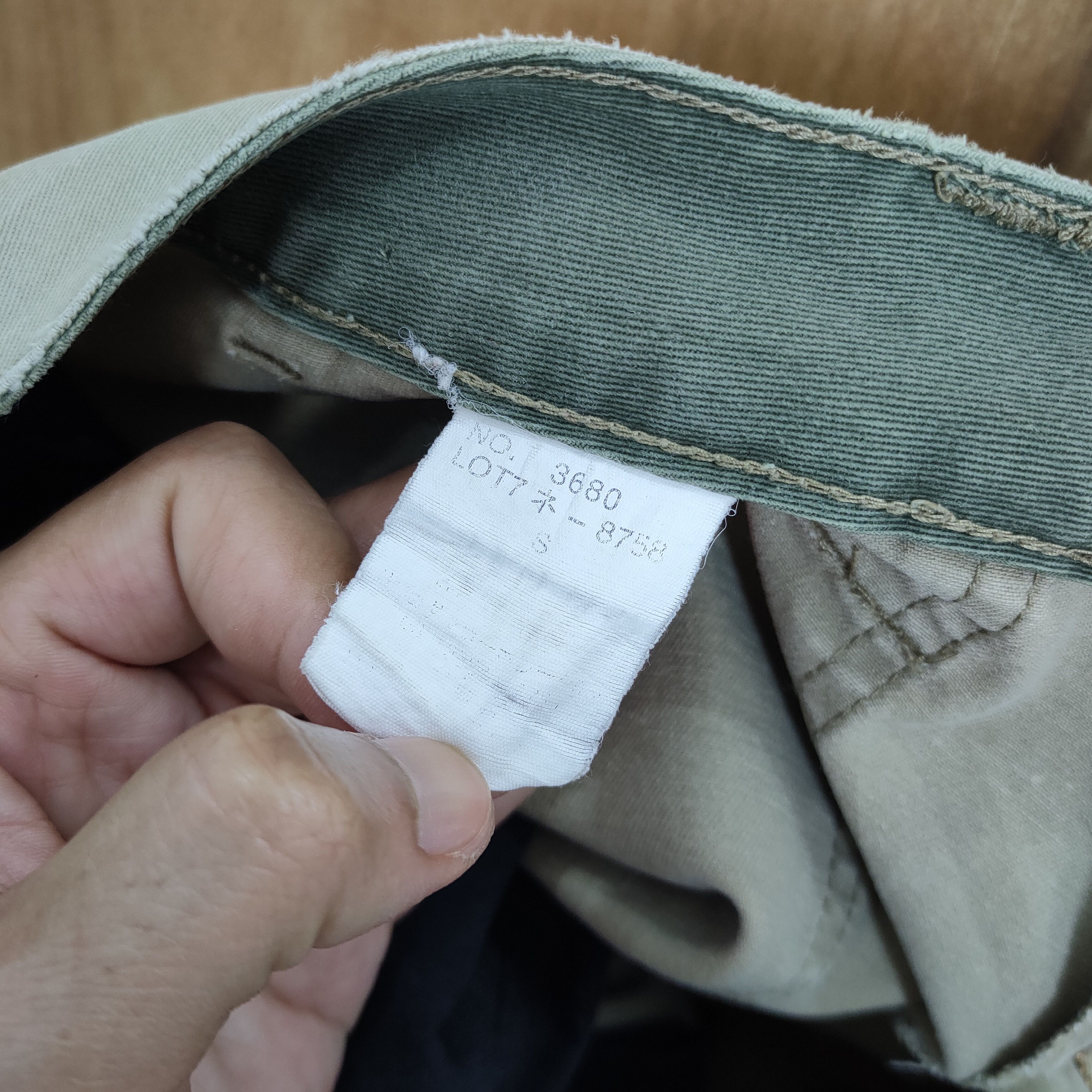 Japanese Brand VINTAGE DOMINATED HANDCRAFTED FADED CARGO PANTS Size US 30 / EU 46 - 11 Thumbnail