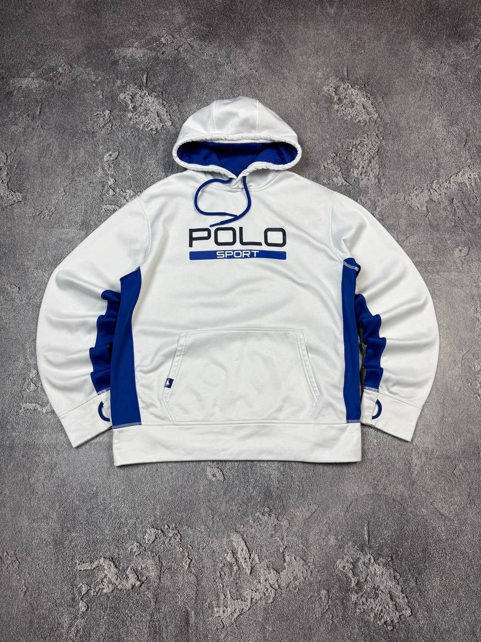 Polo Ralph Lauren Y2K Polo Sport Ralph Lauren Polyster Hoodie 2000s Size US M / EU 48-50 / 2 - 1 Thumbnail