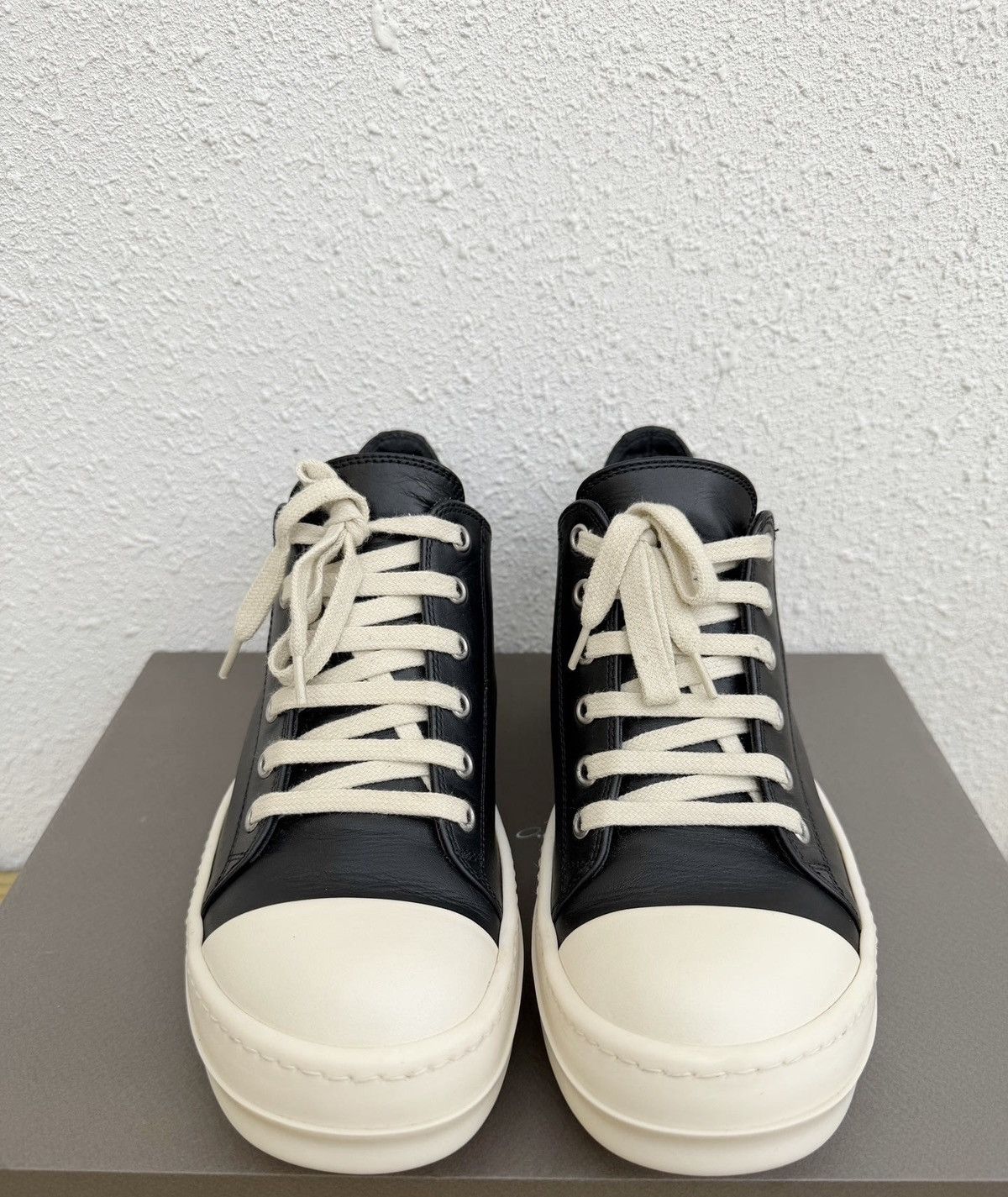 Rick Owens Rick Owens women's low-top Converse, cowhide leather Size US 7 / IT 37 - 3 Thumbnail