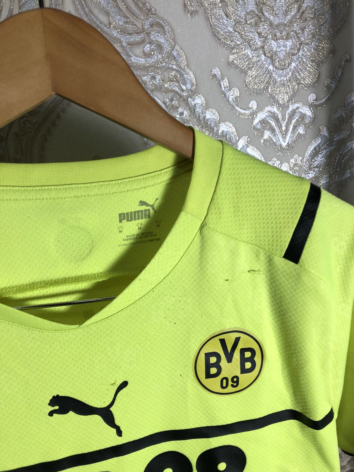 Puma VINTAGE PUMA FC BORUSSIA DORTMUND GERMANY SOCCER JERSEY Y2K Size US M / EU 48-50 / 2 - 4 Thumbnail