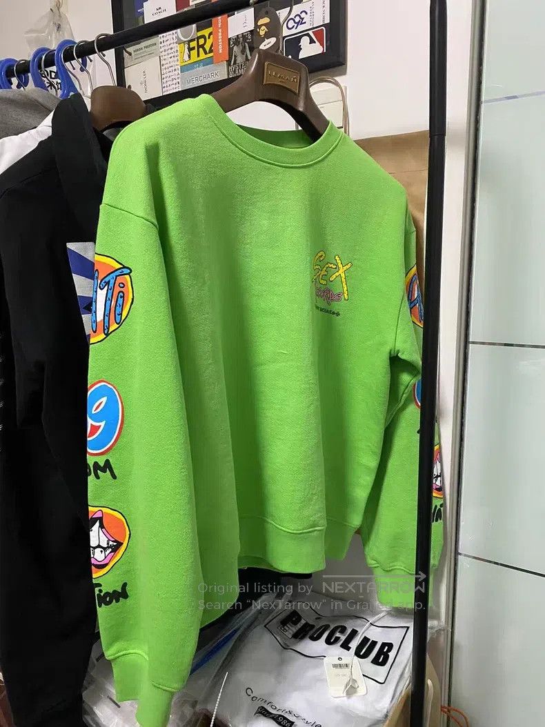 Chrome Hearts CHROME HEARTS Size L Colored round neck plus velvet sweater Size US L / EU 52-54 / 3 - 2 Thumbnail