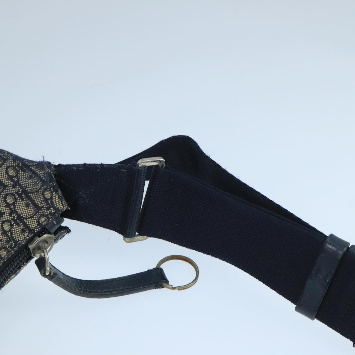 Dior DIOR Trotter Canvas Shoulder Bag Navy Size ONE SIZE - 8 Thumbnail