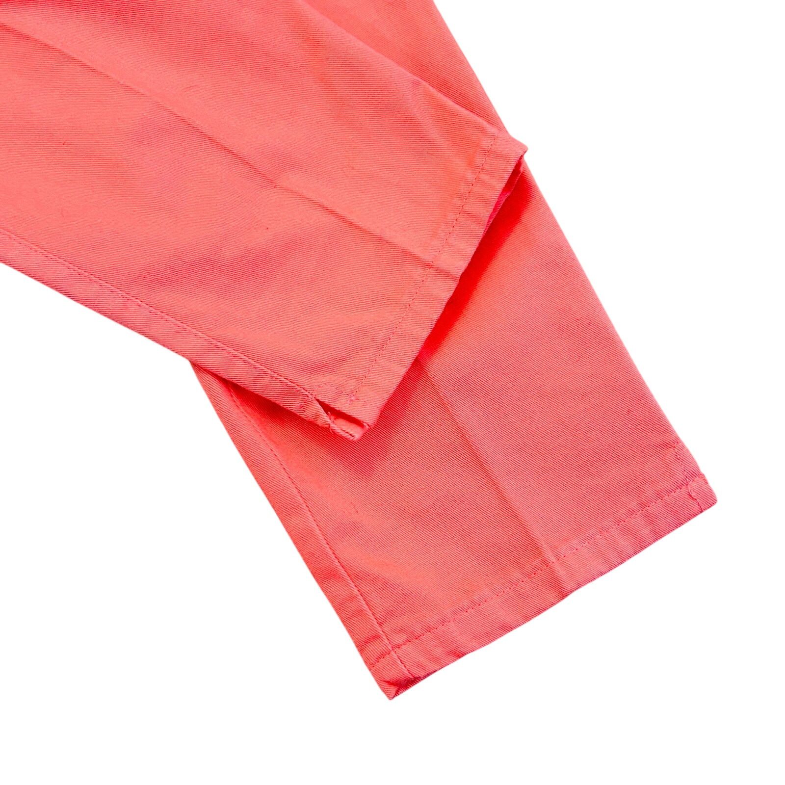 Vintage 80s Vintage High Waist Pants Tapered Leg Trousers Coral Pink Size 26" / US 2 / IT 38 - 11 Thumbnail
